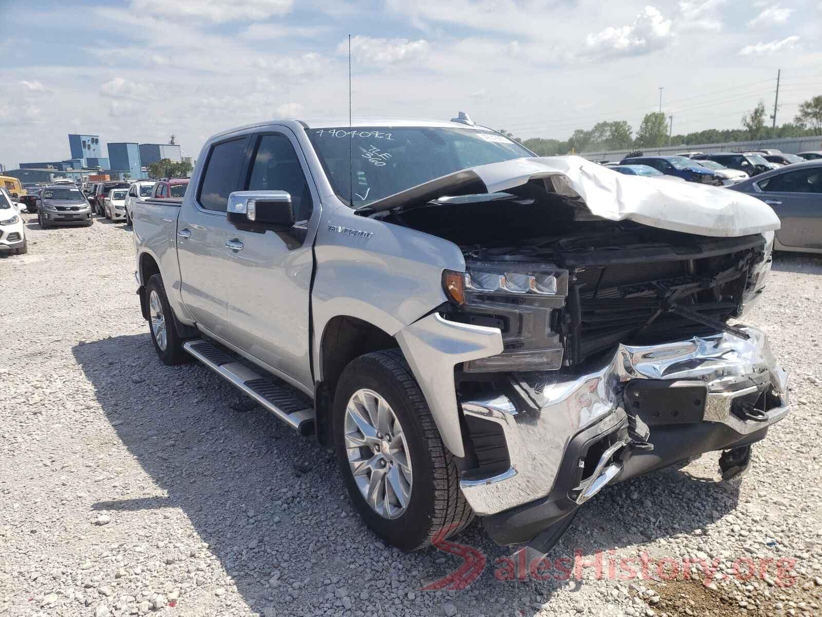 3GCUYGED7KG168277 2019 CHEVROLET SILVERADO