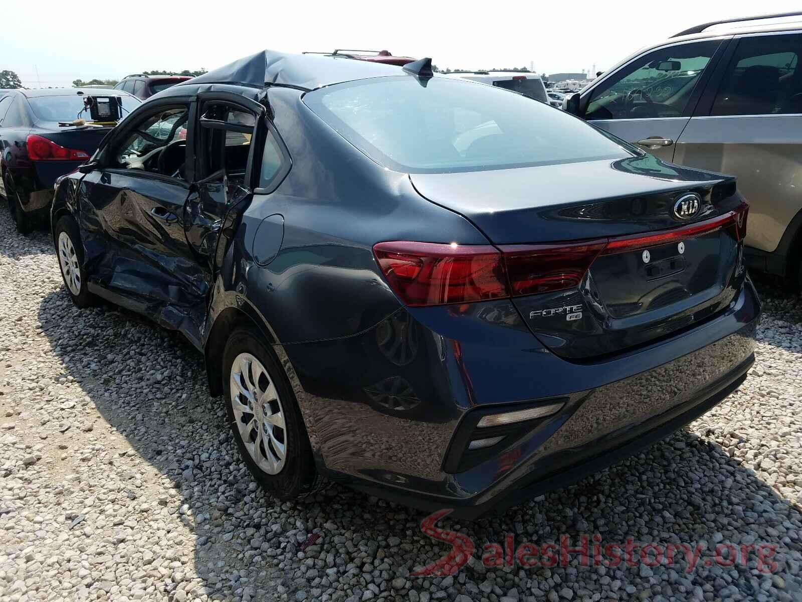 3KPF24AD8KE110916 2019 KIA FORTE