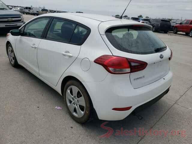 KNAFK5A82G5617724 2016 KIA FORTE