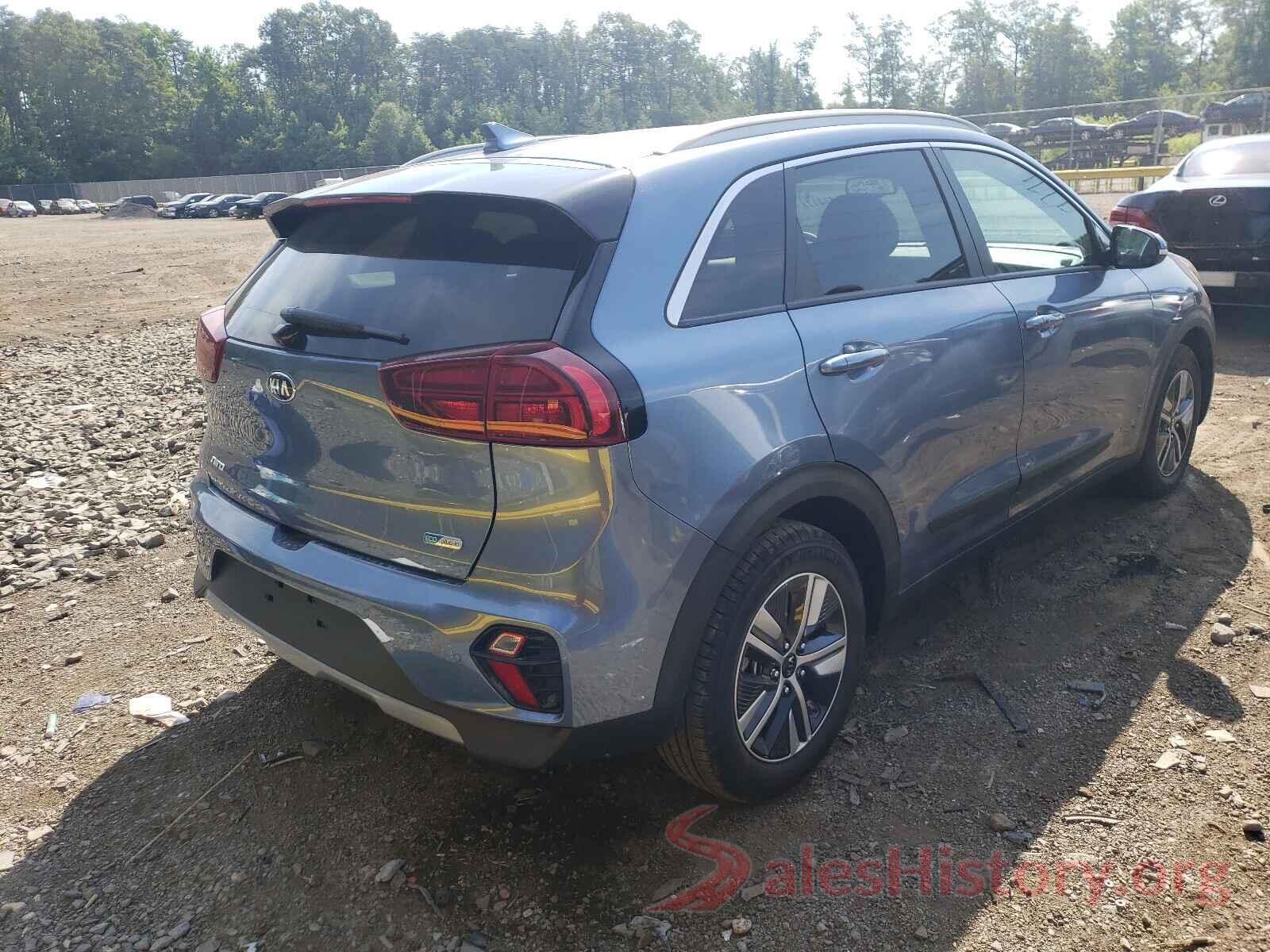 KNDCC3LD1L5387833 2020 KIA NIRO