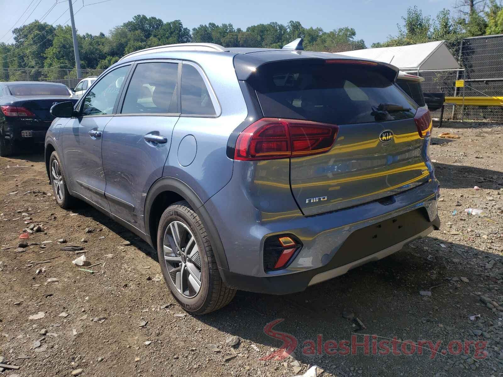 KNDCC3LD1L5387833 2020 KIA NIRO