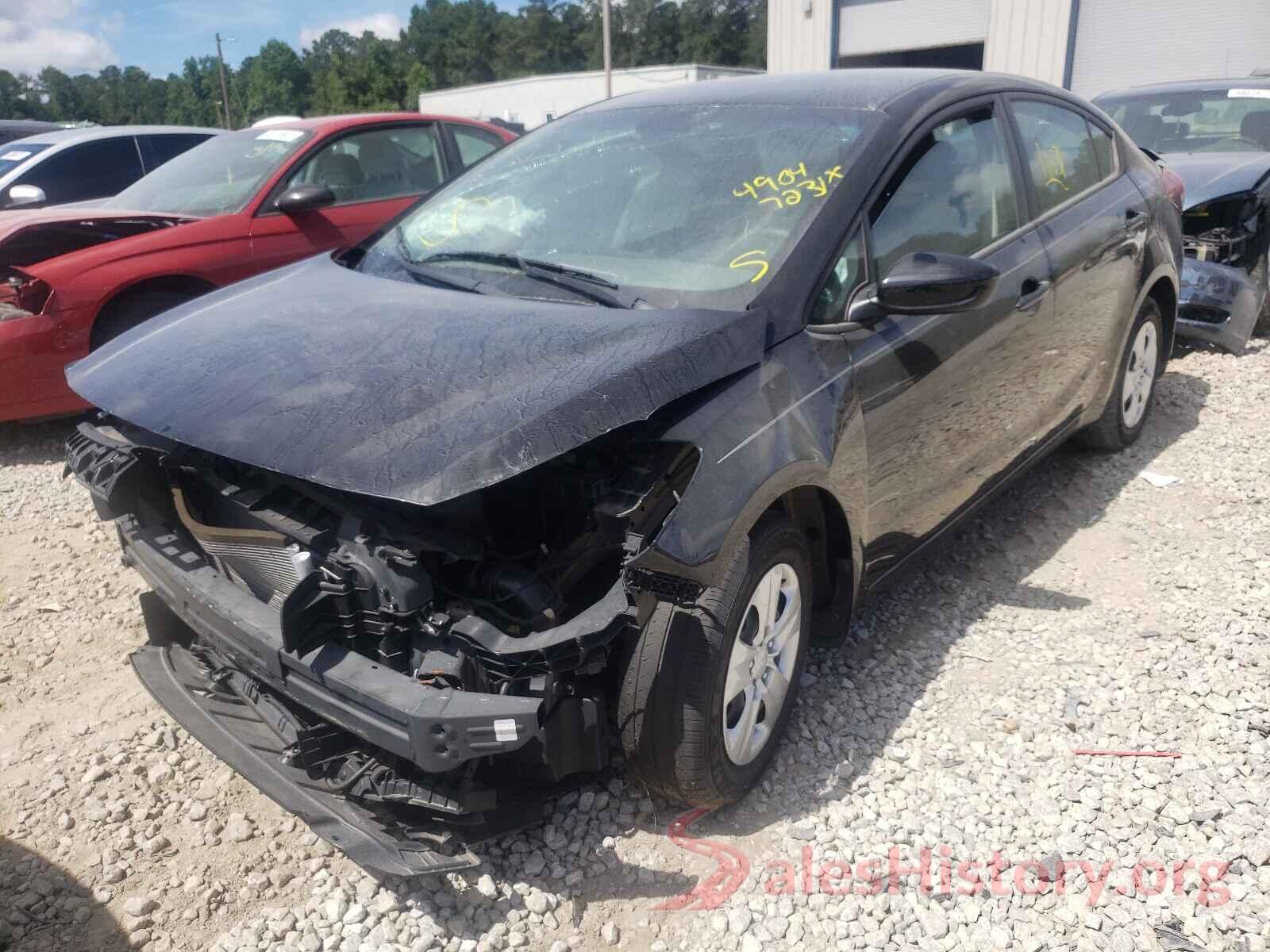 3KPFK4A77HE105760 2017 KIA FORTE