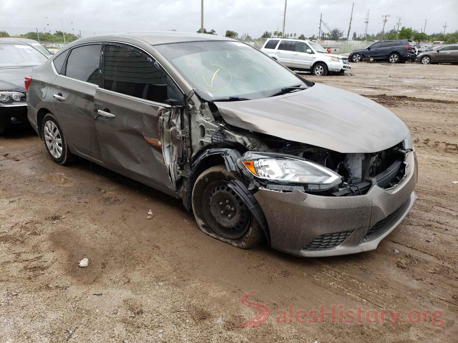 3N1AB7AP0HL657725 2017 NISSAN SENTRA