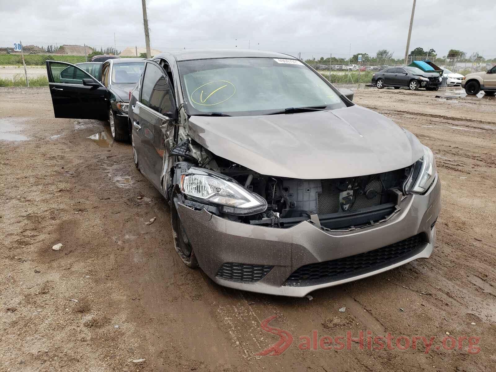 3N1AB7AP0HL657725 2017 NISSAN SENTRA