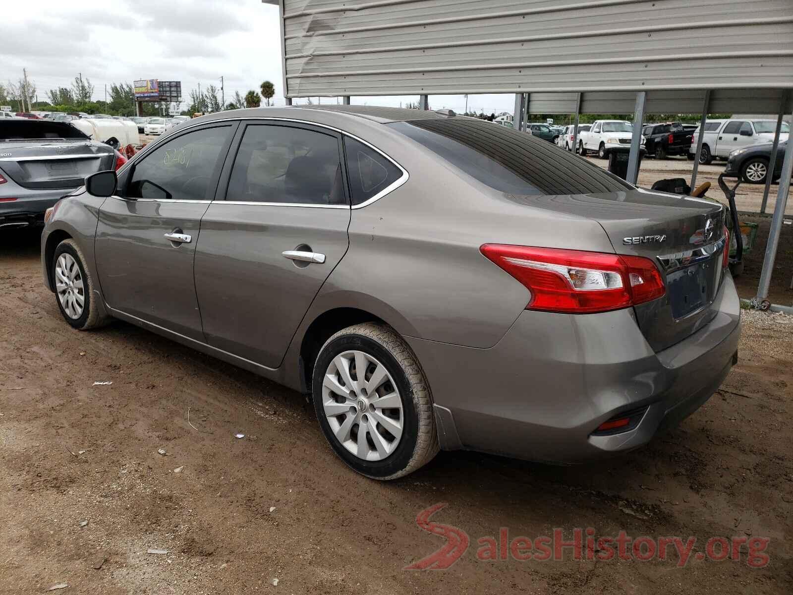 3N1AB7AP0HL657725 2017 NISSAN SENTRA