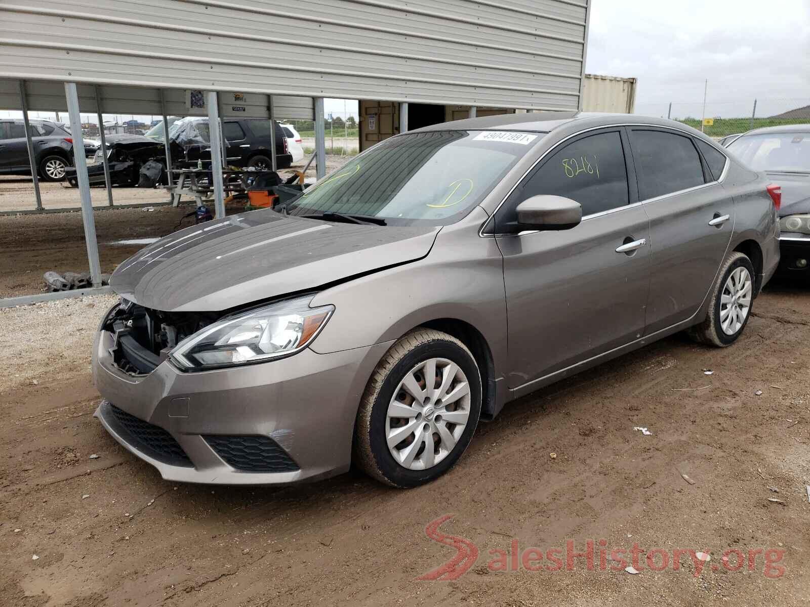 3N1AB7AP0HL657725 2017 NISSAN SENTRA