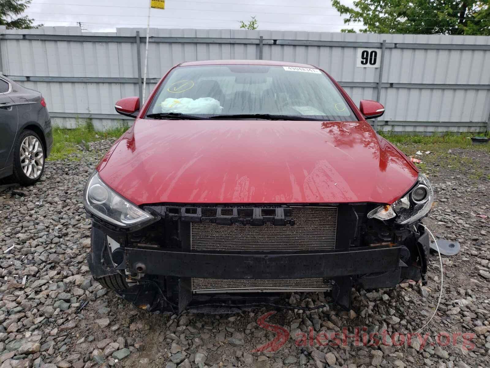 KMHD84LFXJU509729 2018 HYUNDAI ELANTRA