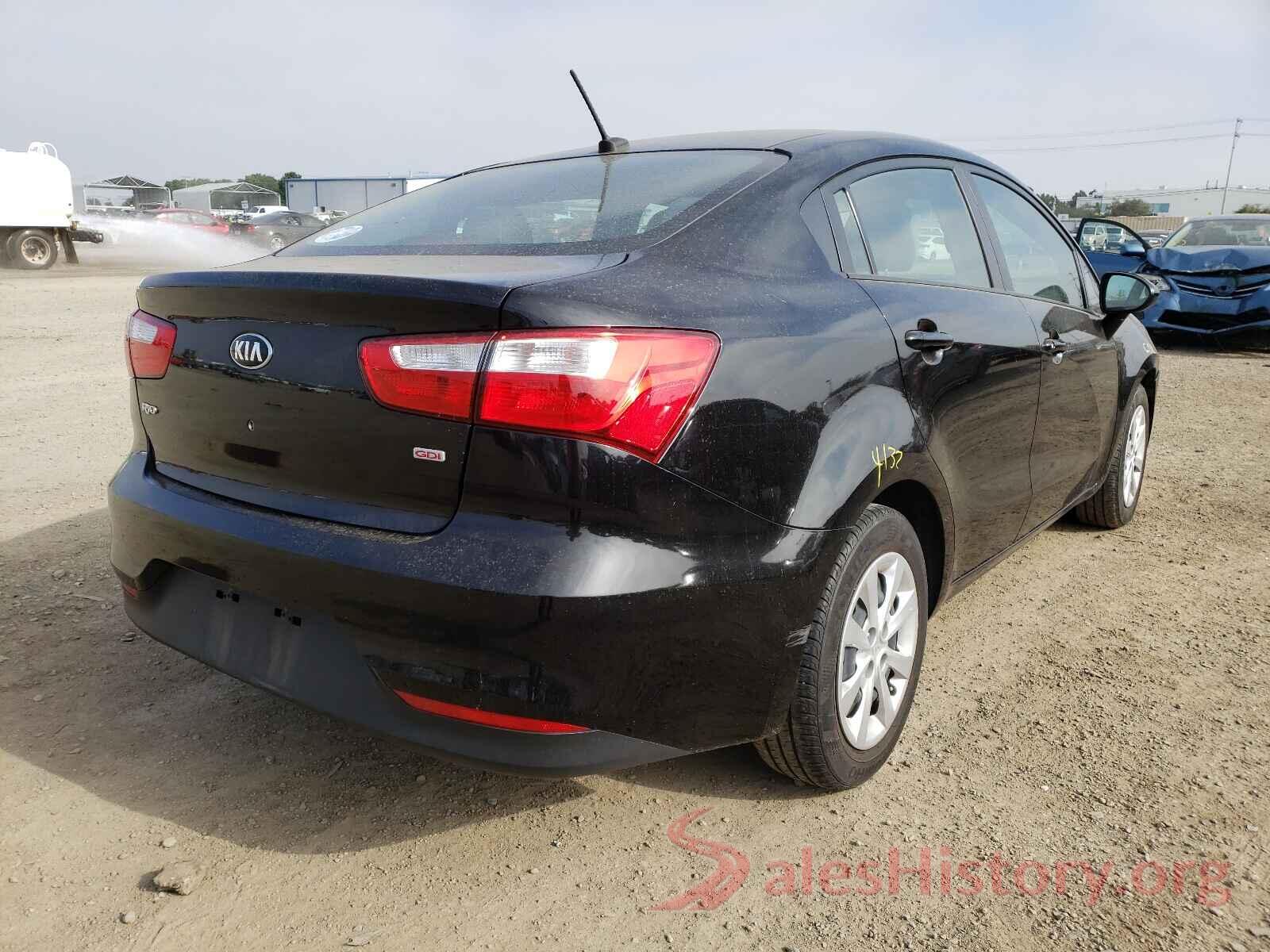 KNADM4A36H6119750 2017 KIA RIO