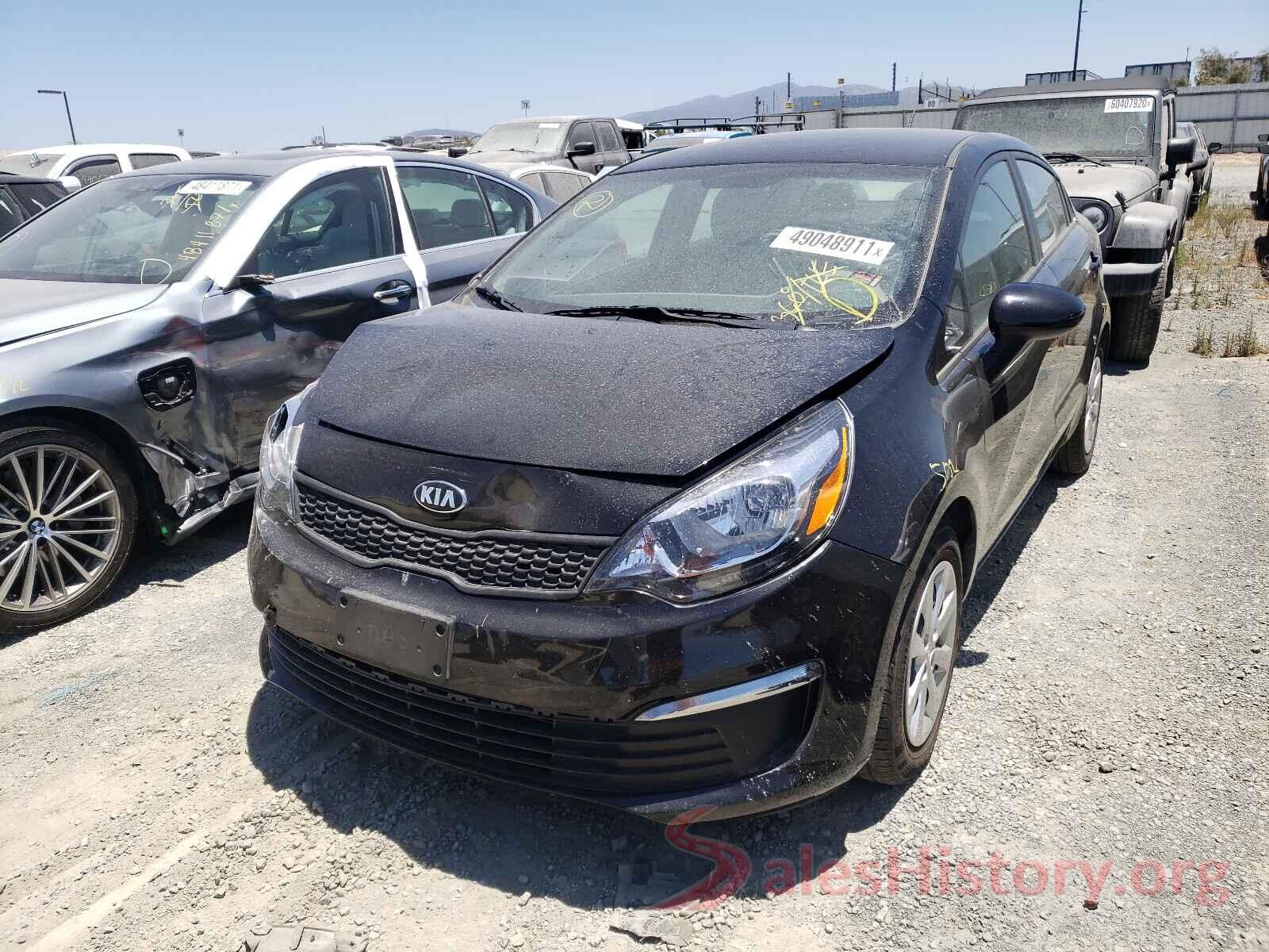 KNADM4A36H6119750 2017 KIA RIO