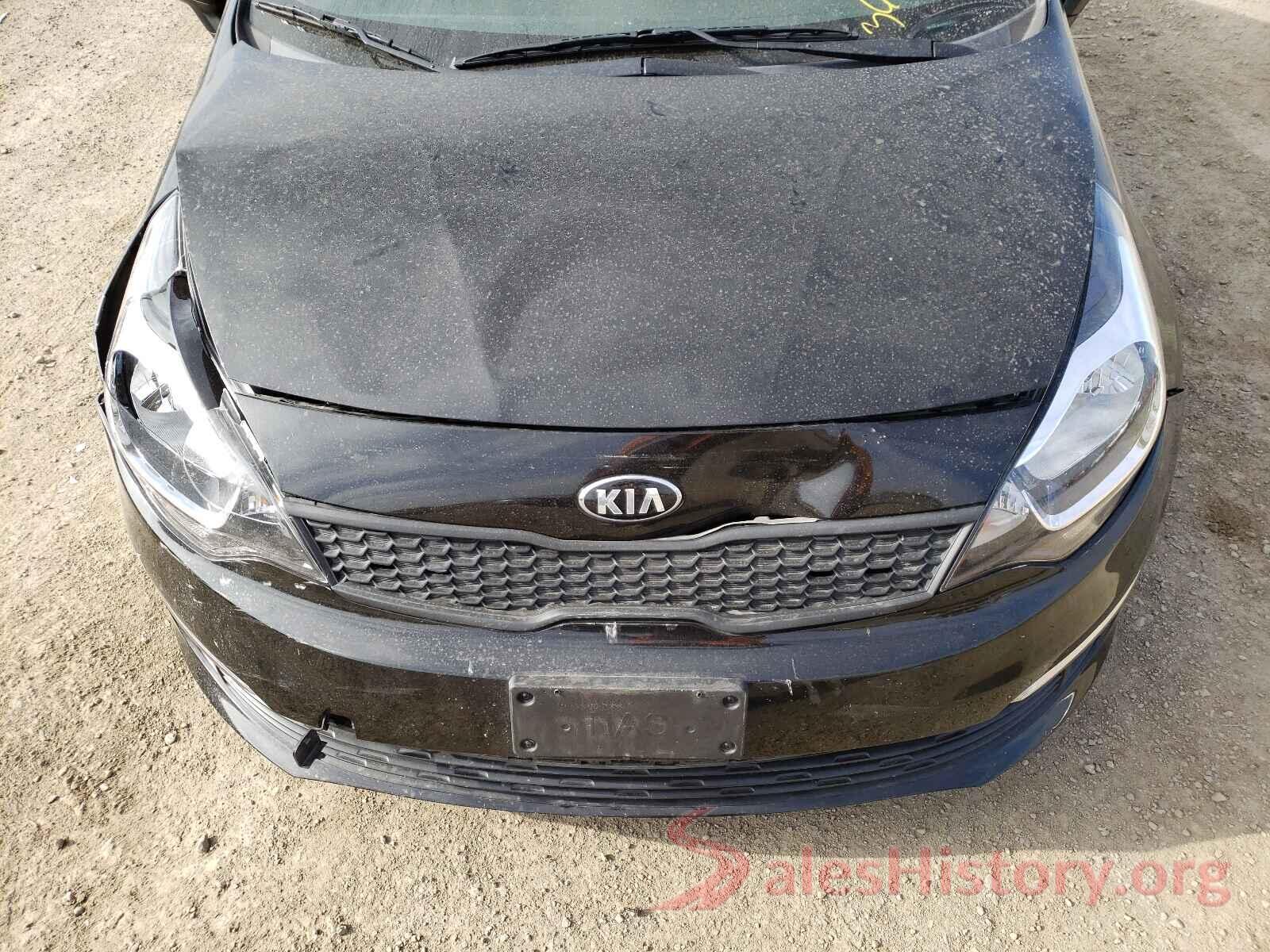 KNADM4A36H6119750 2017 KIA RIO