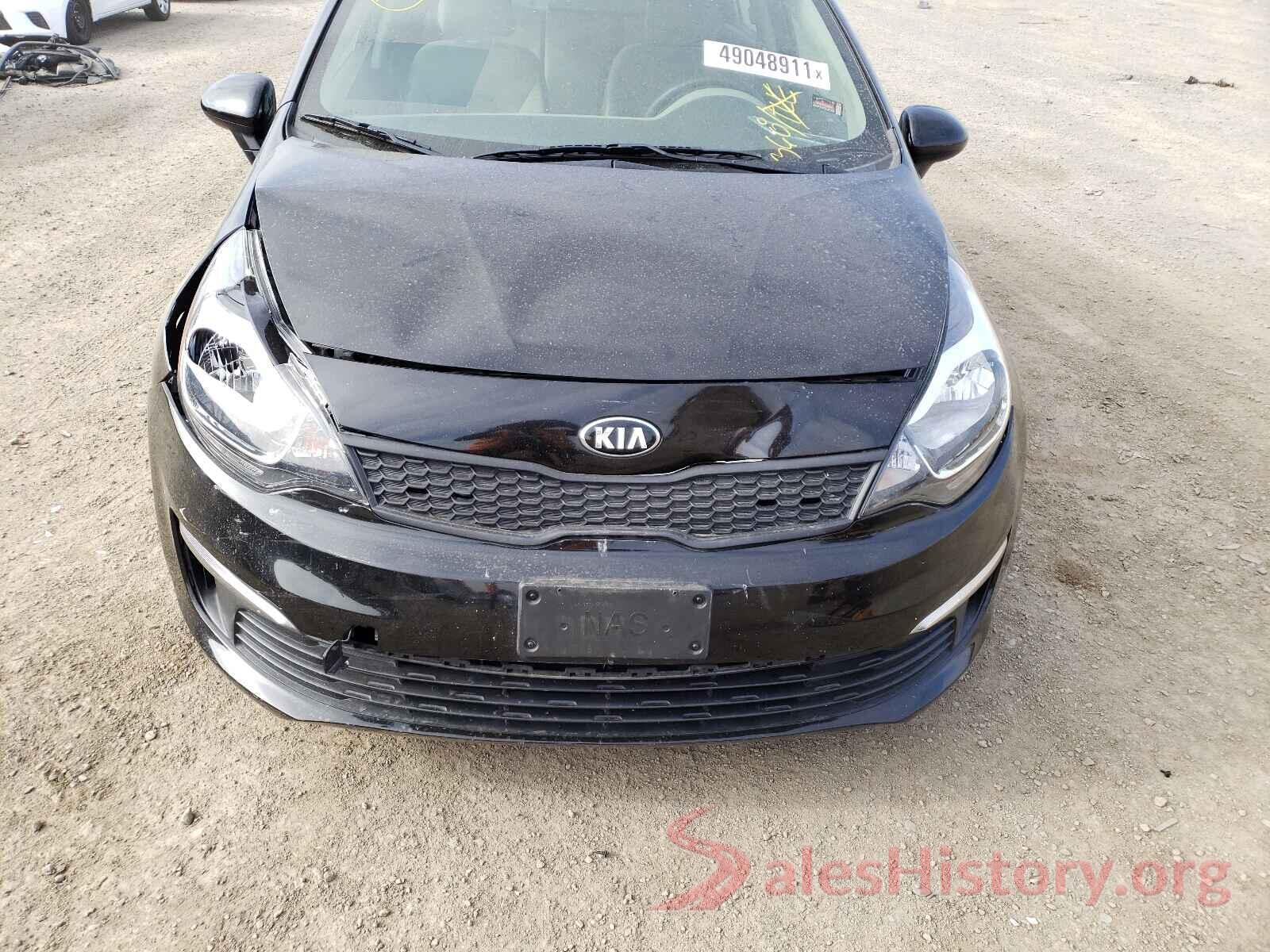 KNADM4A36H6119750 2017 KIA RIO