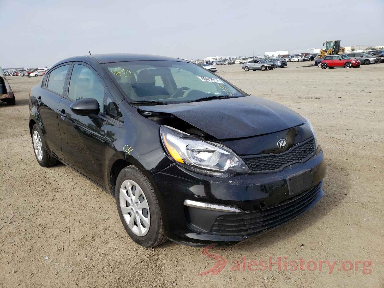 KNADM4A36H6119750 2017 KIA RIO