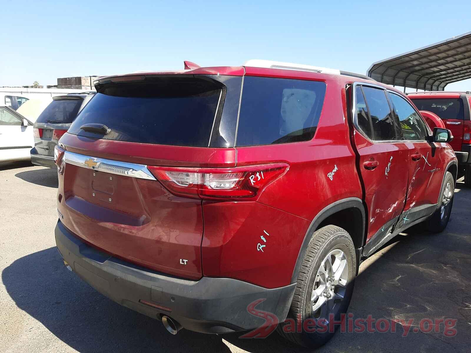 1GNERGKW6JJ221823 2018 CHEVROLET TRAVERSE