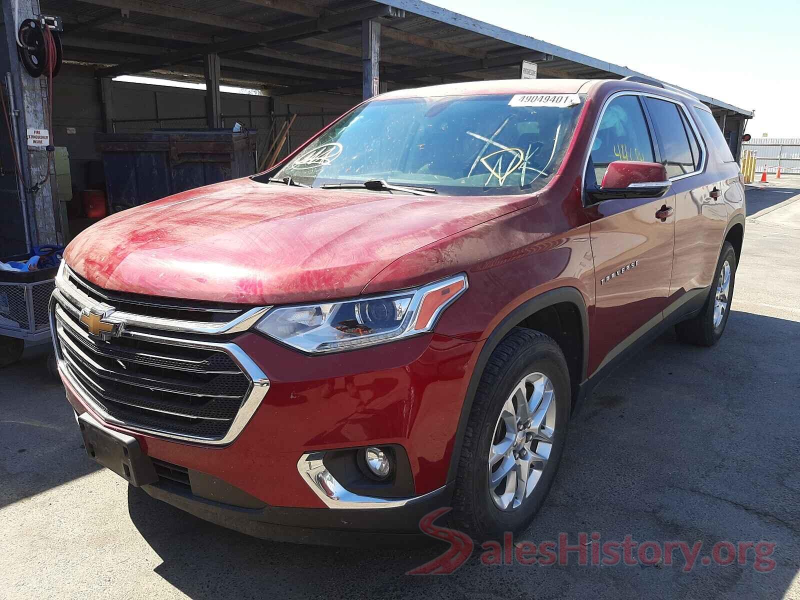 1GNERGKW6JJ221823 2018 CHEVROLET TRAVERSE