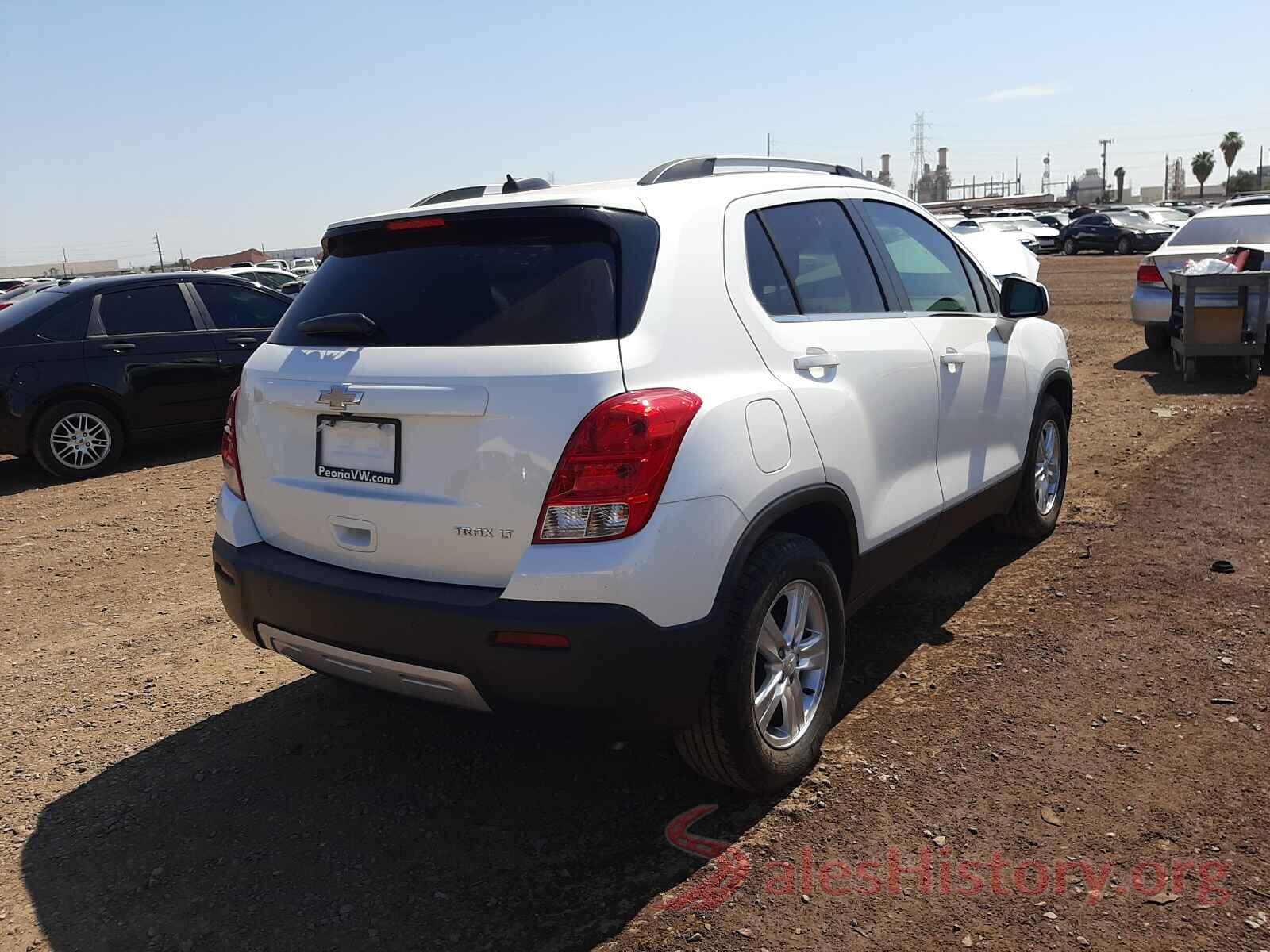 KL7CJLSB9GB653383 2016 CHEVROLET TRAX