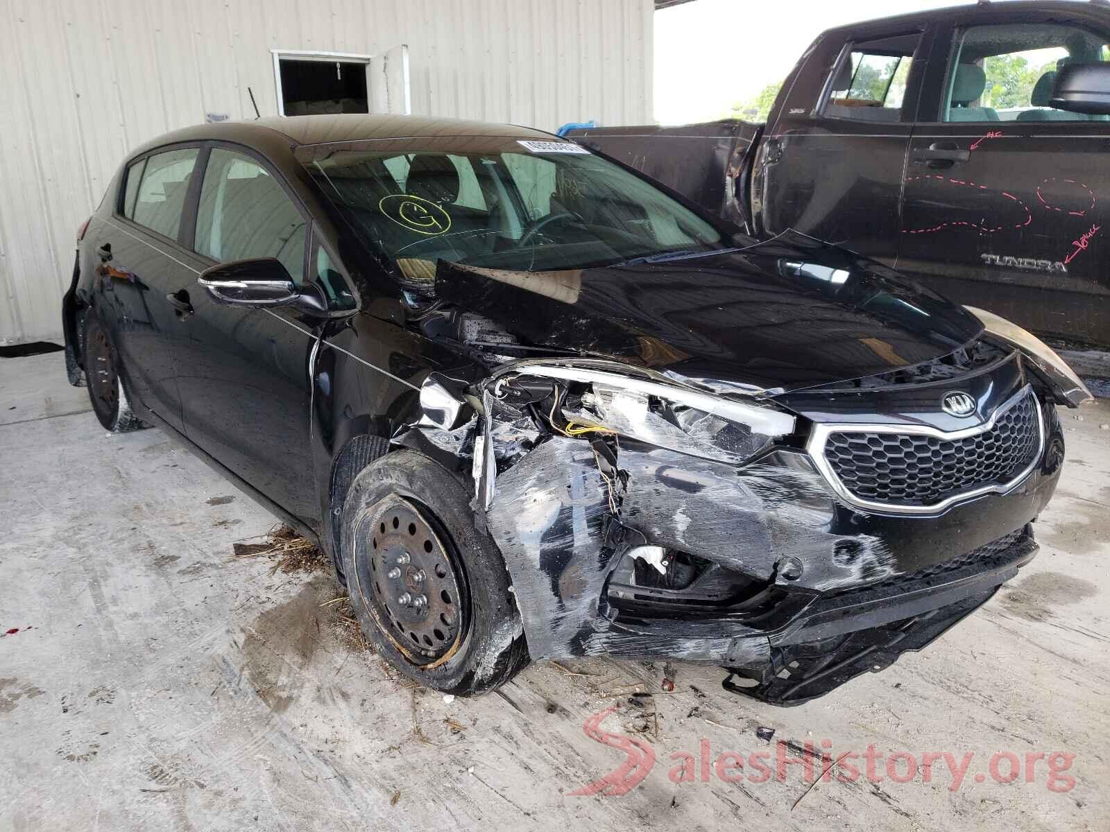 KNAFK5A88G5607747 2016 KIA FORTE