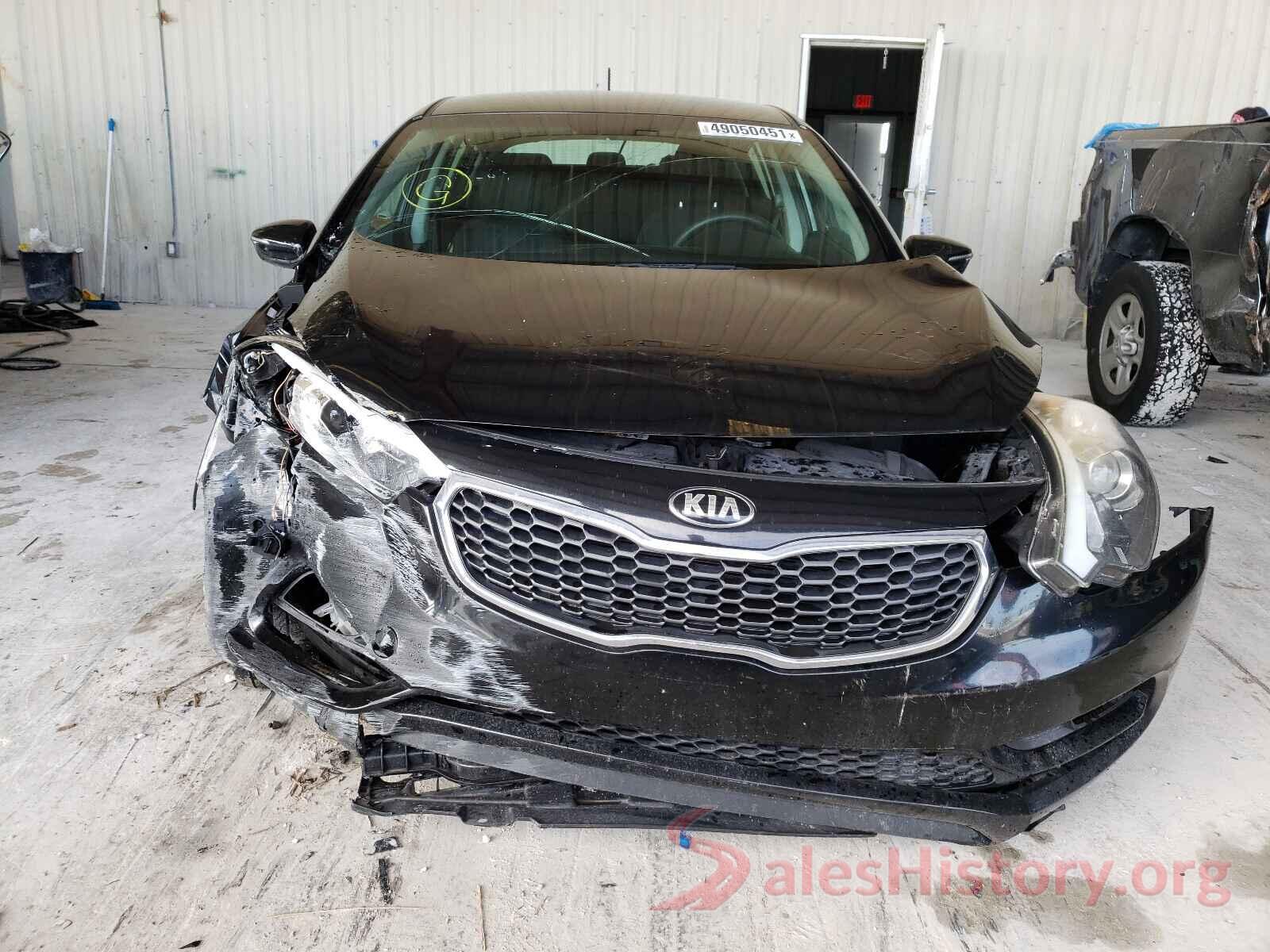 KNAFK5A88G5607747 2016 KIA FORTE