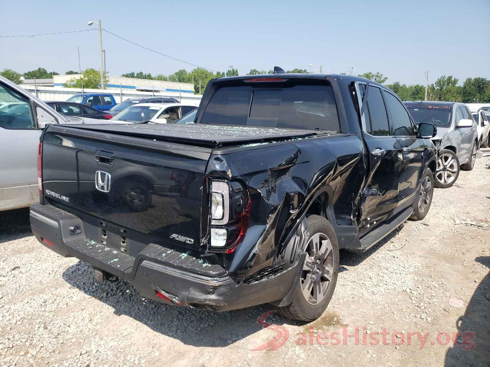 5FPYK3F74KB026521 2019 HONDA RIDGELINE