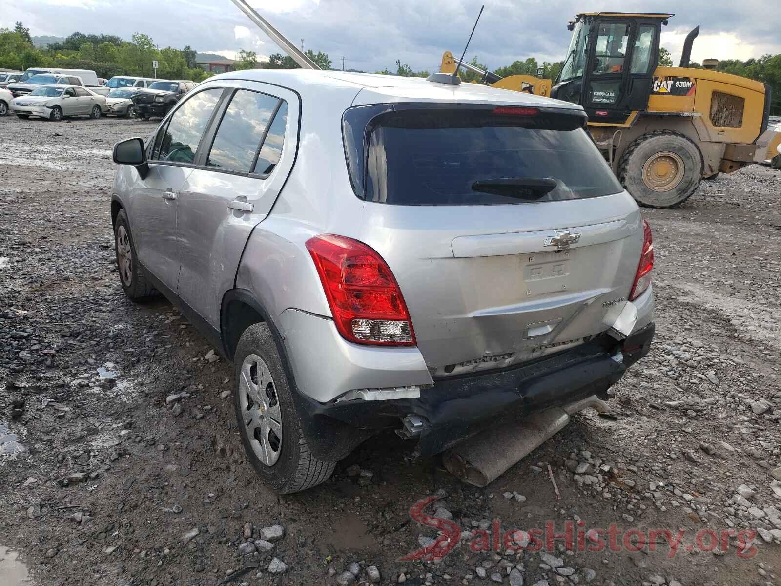 KL7CJKSBXGB761781 2016 CHEVROLET TRAX