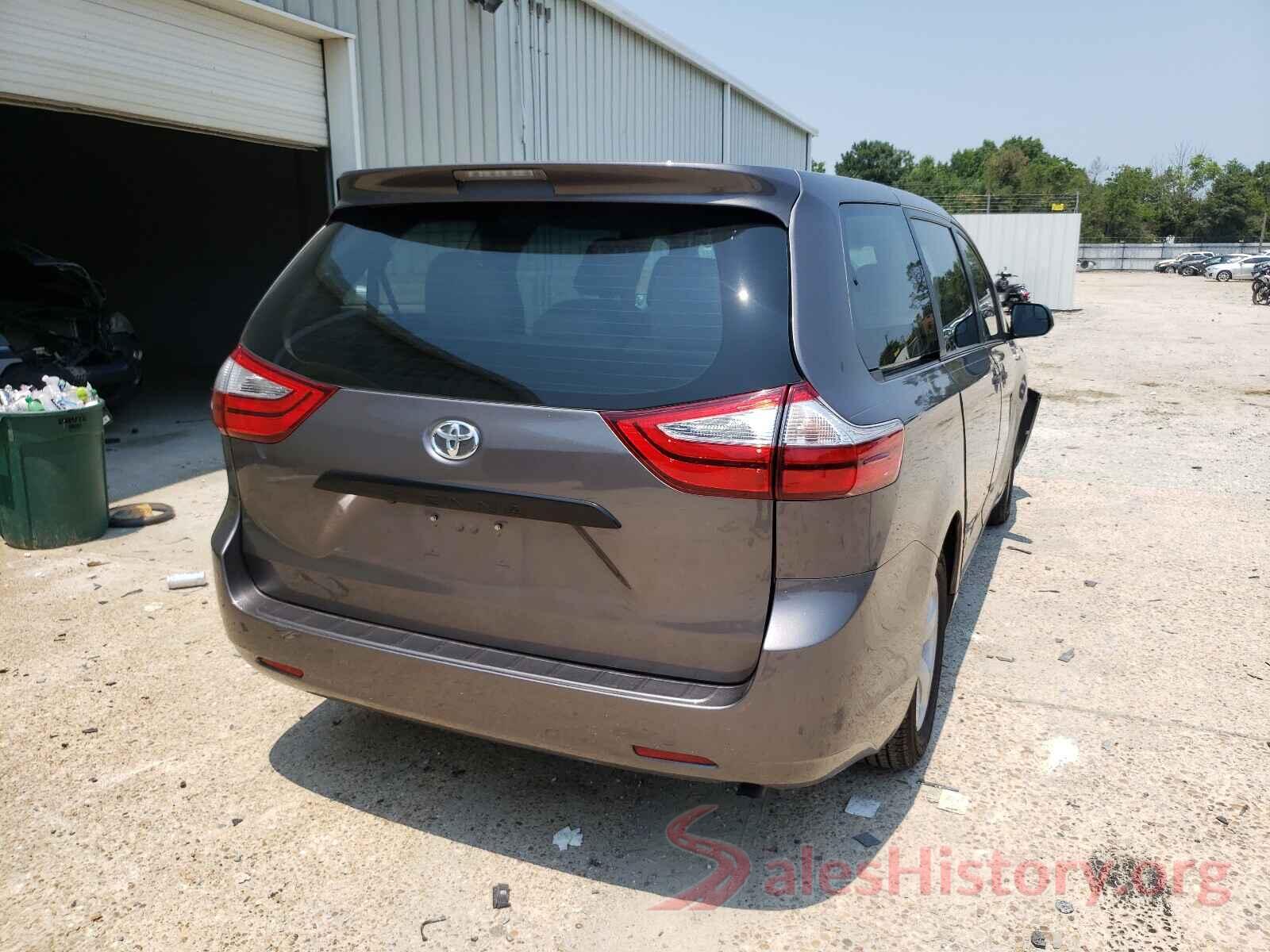 5TDZZ3DCXHS802762 2017 TOYOTA SIENNA