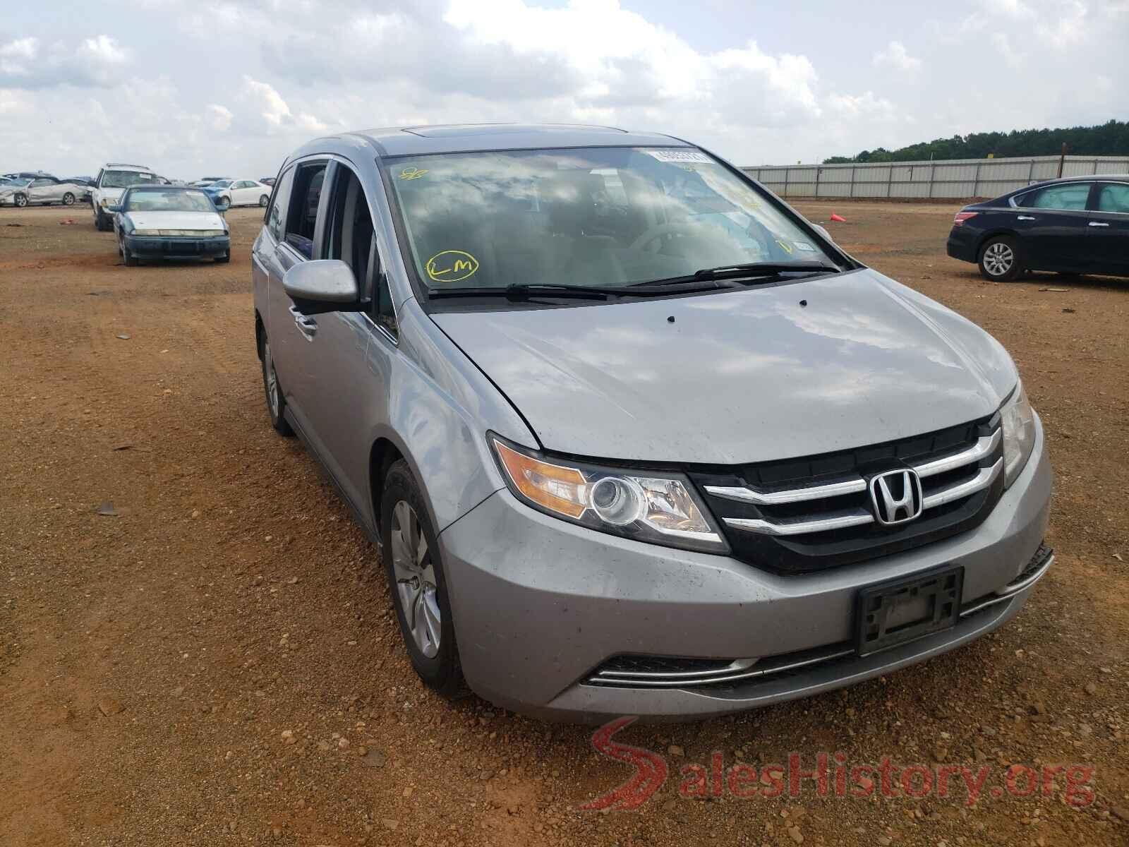 5FNRL5H62GB070051 2016 HONDA ODYSSEY