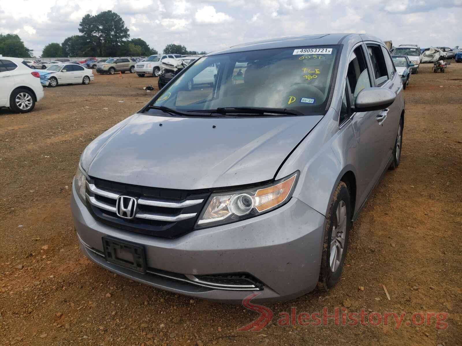 5FNRL5H62GB070051 2016 HONDA ODYSSEY