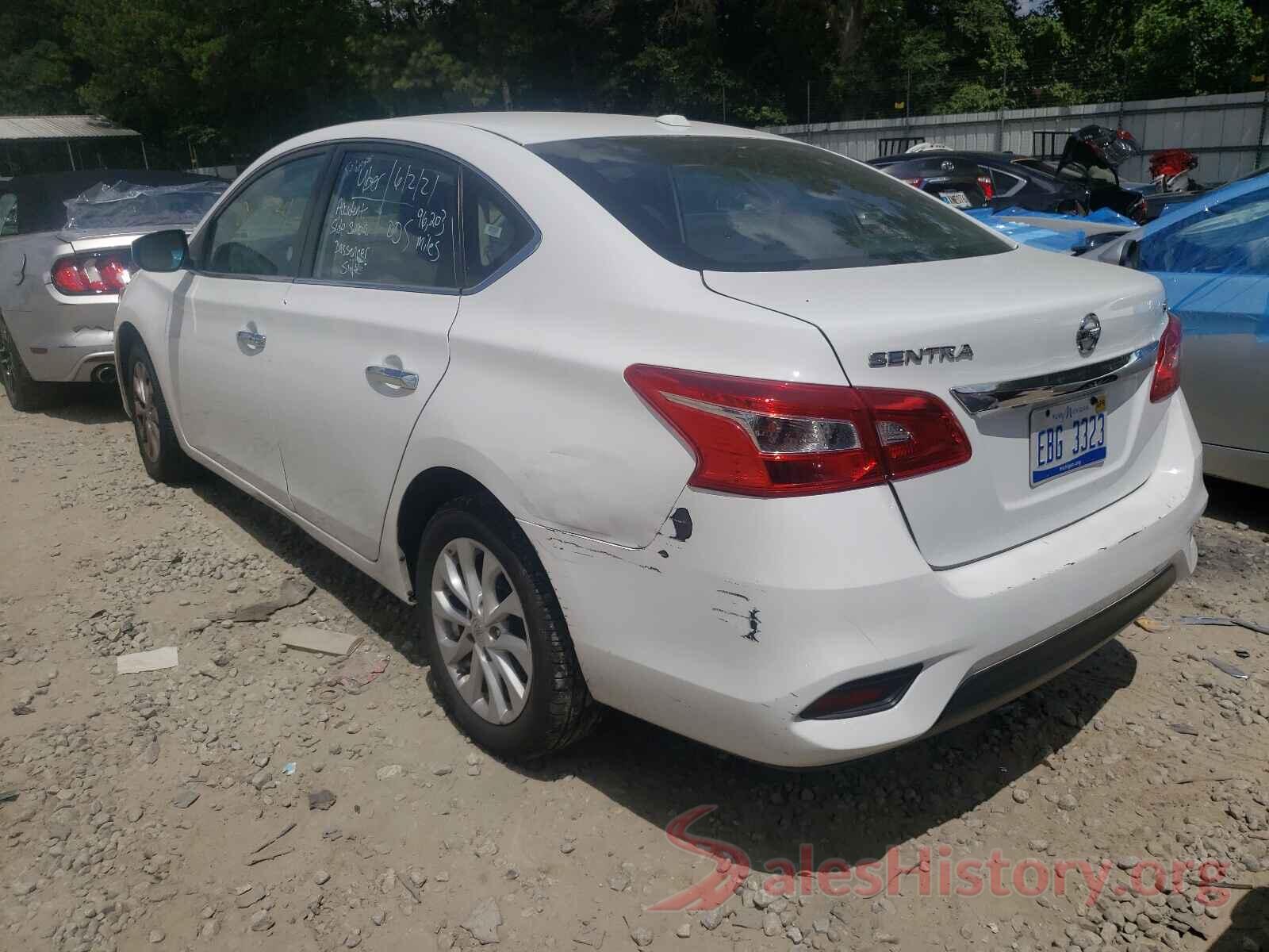 3N1AB7AP8KY314574 2019 NISSAN SENTRA