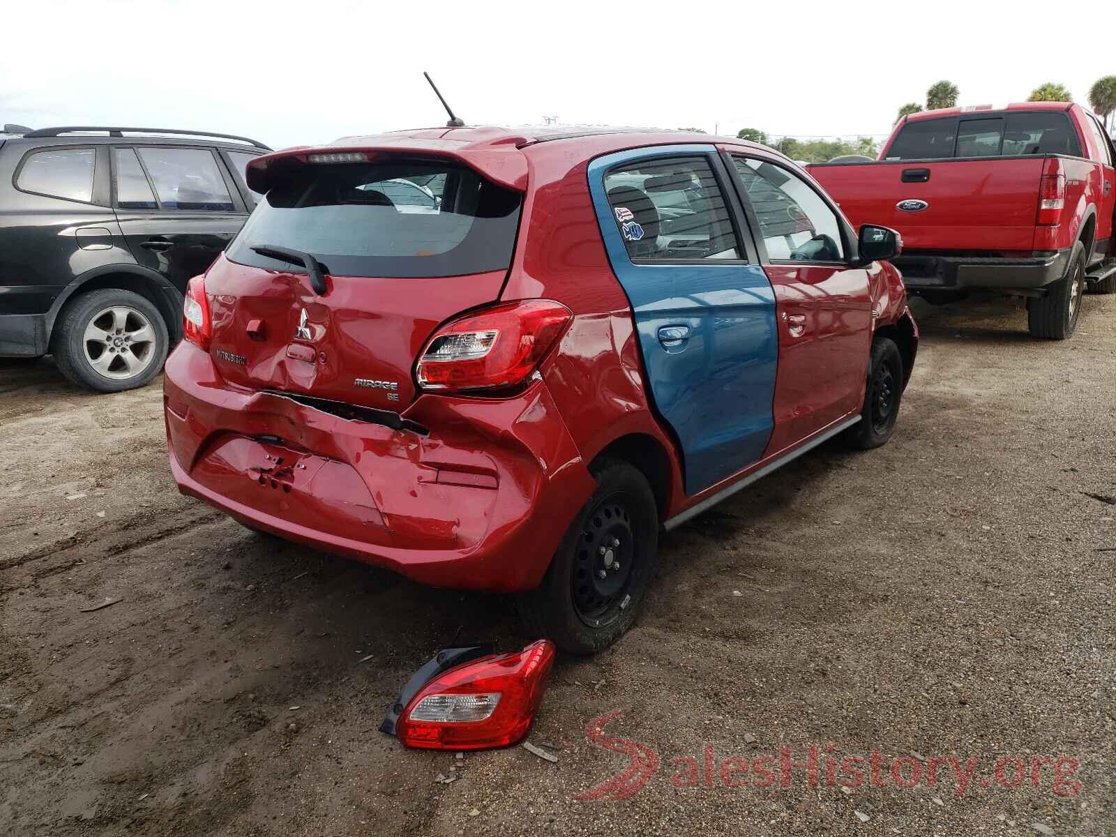 ML32A4HJ6JH006210 2018 MITSUBISHI MIRAGE