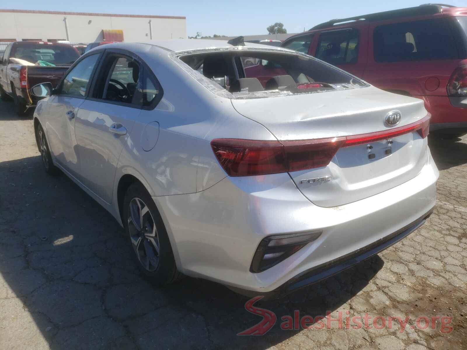 3KPF24AD0LE207724 2020 KIA FORTE