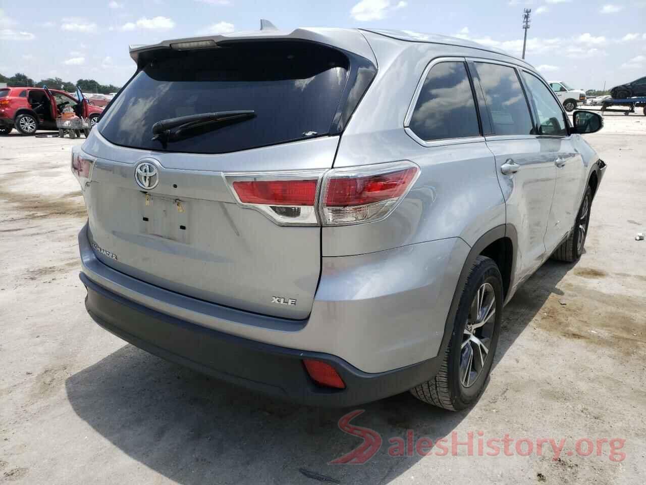 5TDKKRFH9GS502162 2016 TOYOTA HIGHLANDER