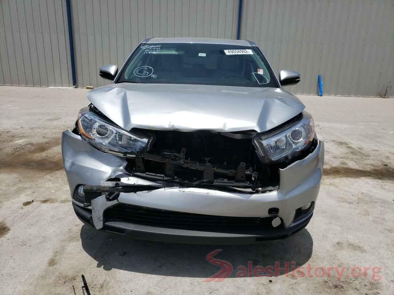 5TDKKRFH9GS502162 2016 TOYOTA HIGHLANDER