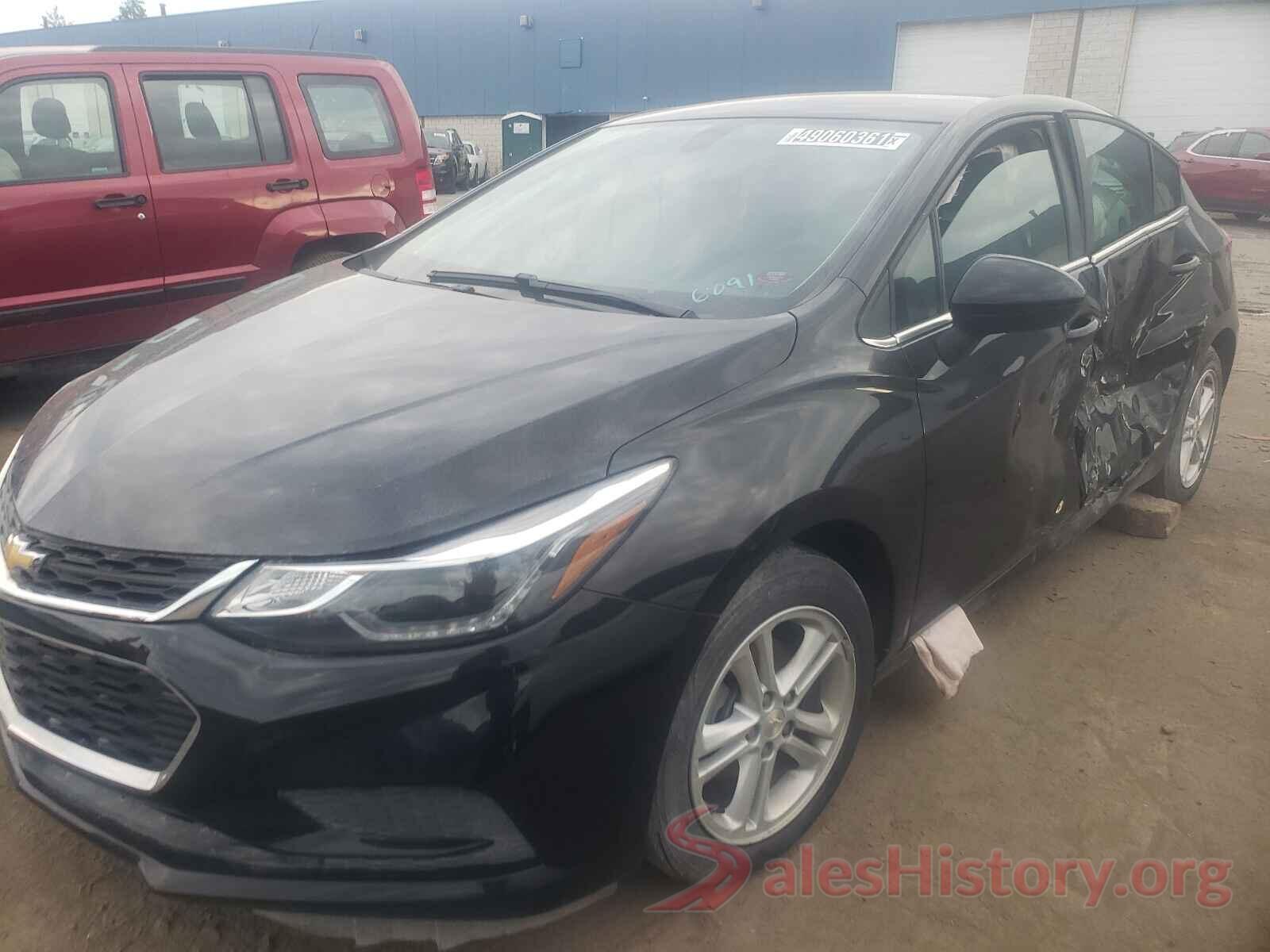 3G1BE6SM7JS636091 2018 CHEVROLET CRUZE