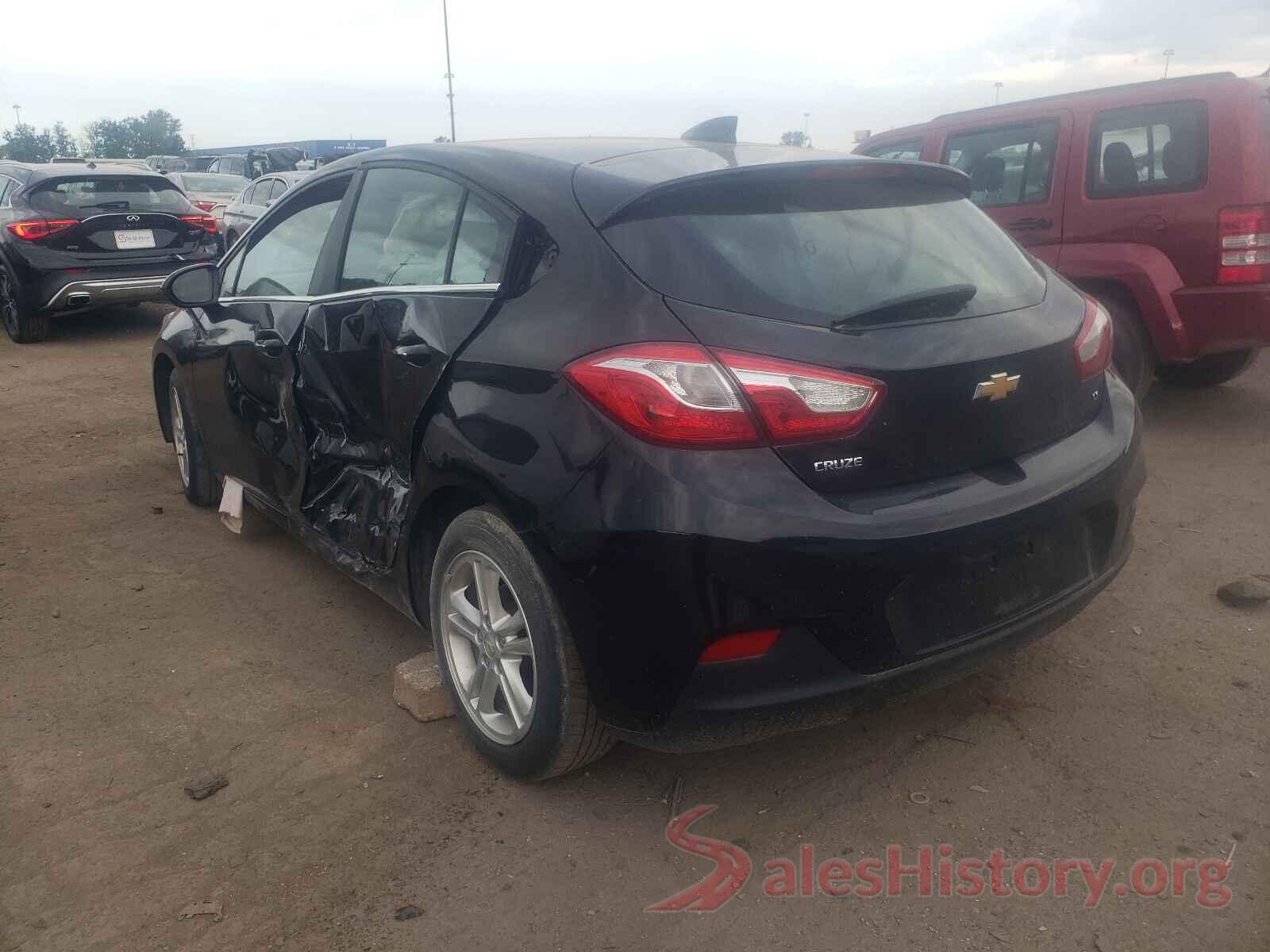 3G1BE6SM7JS636091 2018 CHEVROLET CRUZE