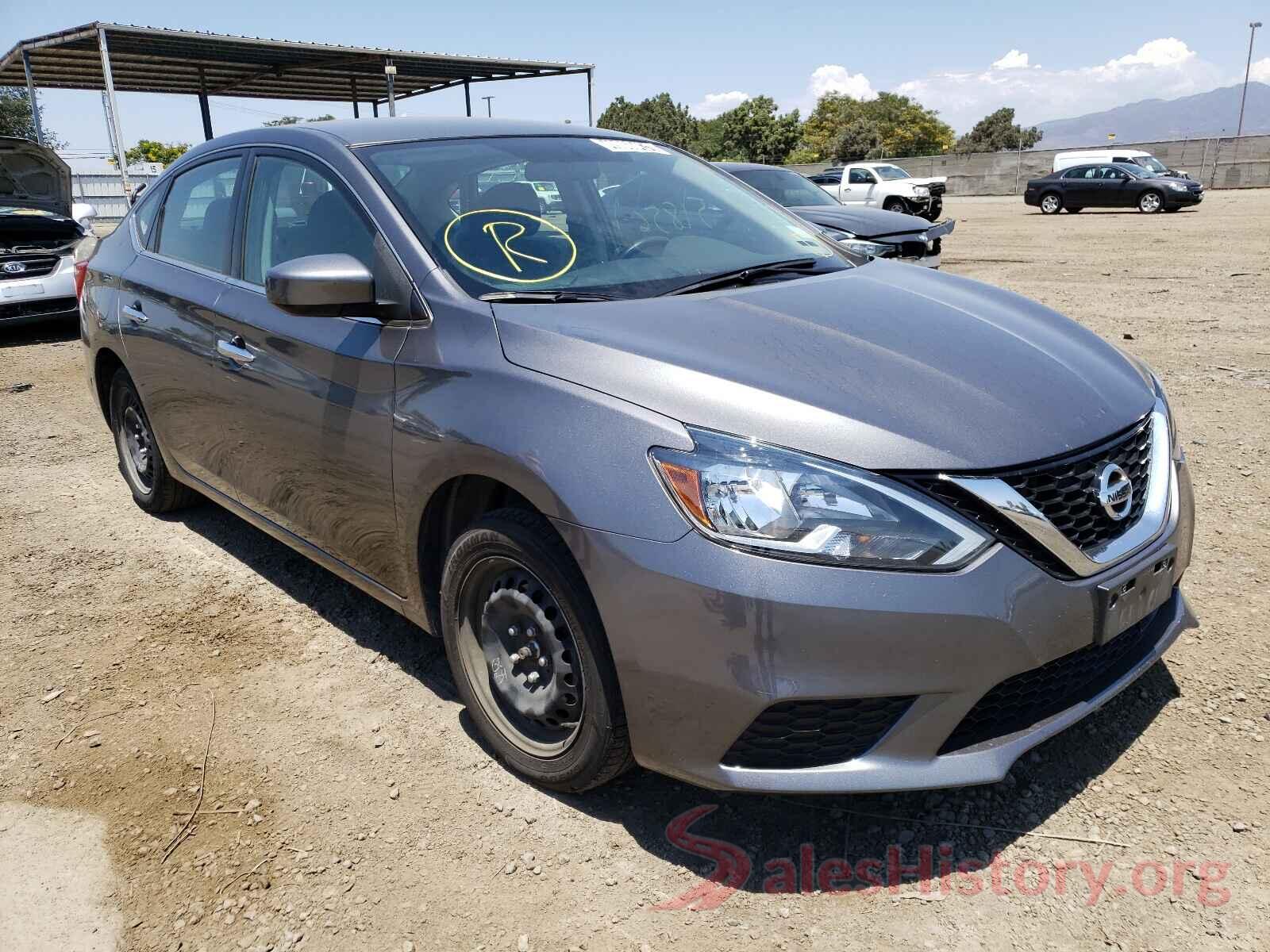 3N1AB7AP3KY241744 2019 NISSAN SENTRA