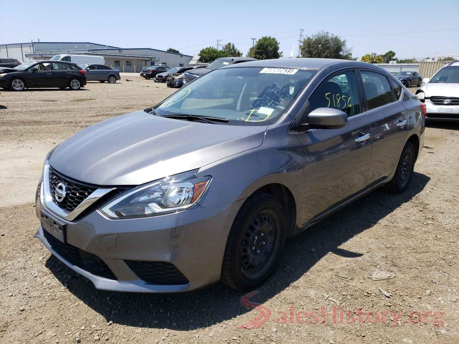 3N1AB7AP3KY241744 2019 NISSAN SENTRA