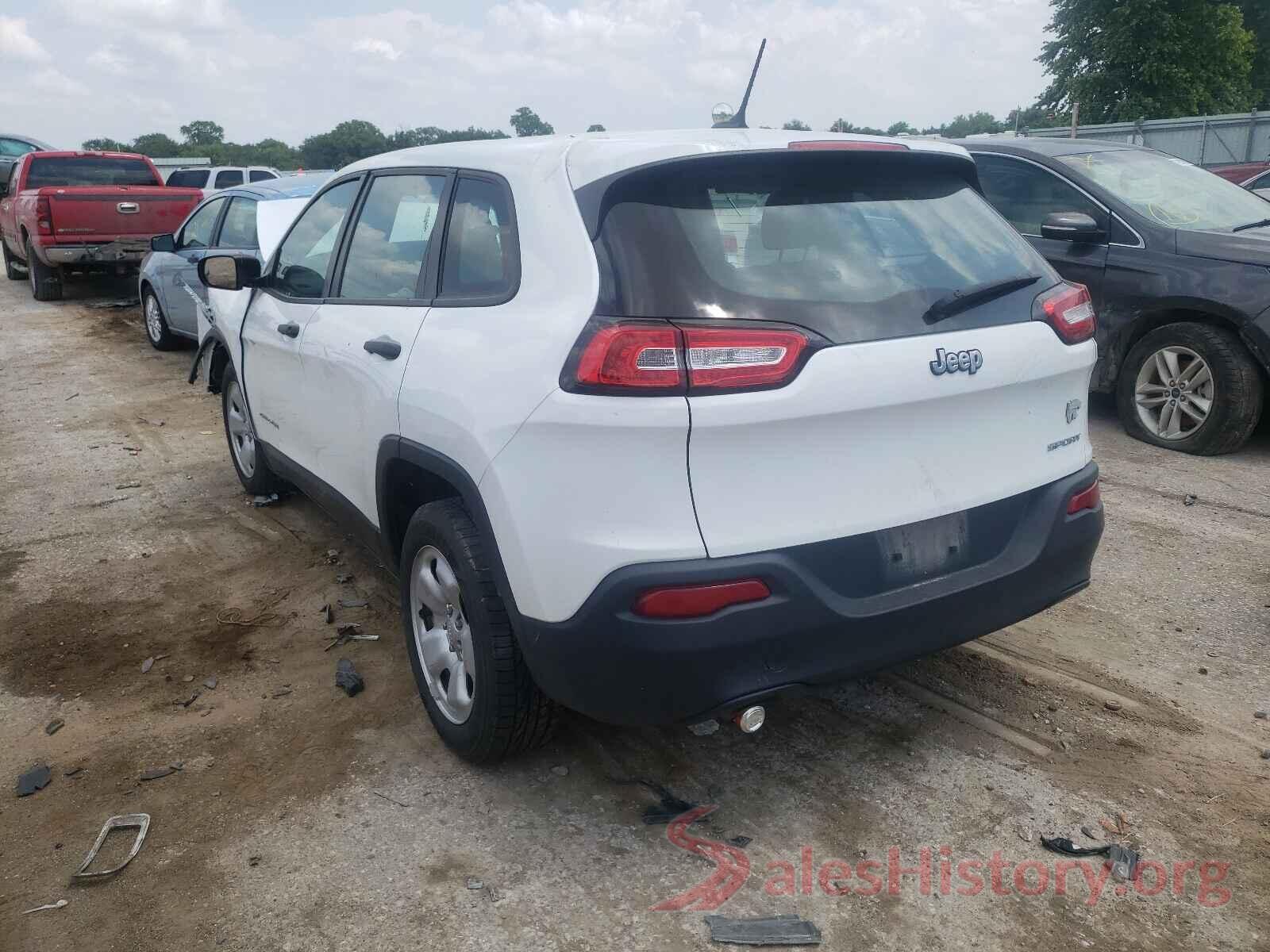 1C4PJLAB0HW507437 2017 JEEP CHEROKEE