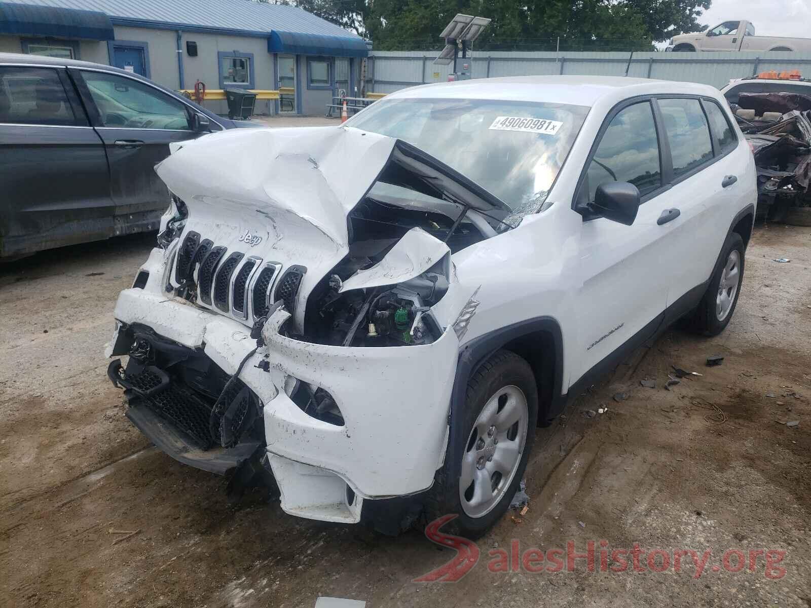 1C4PJLAB0HW507437 2017 JEEP CHEROKEE