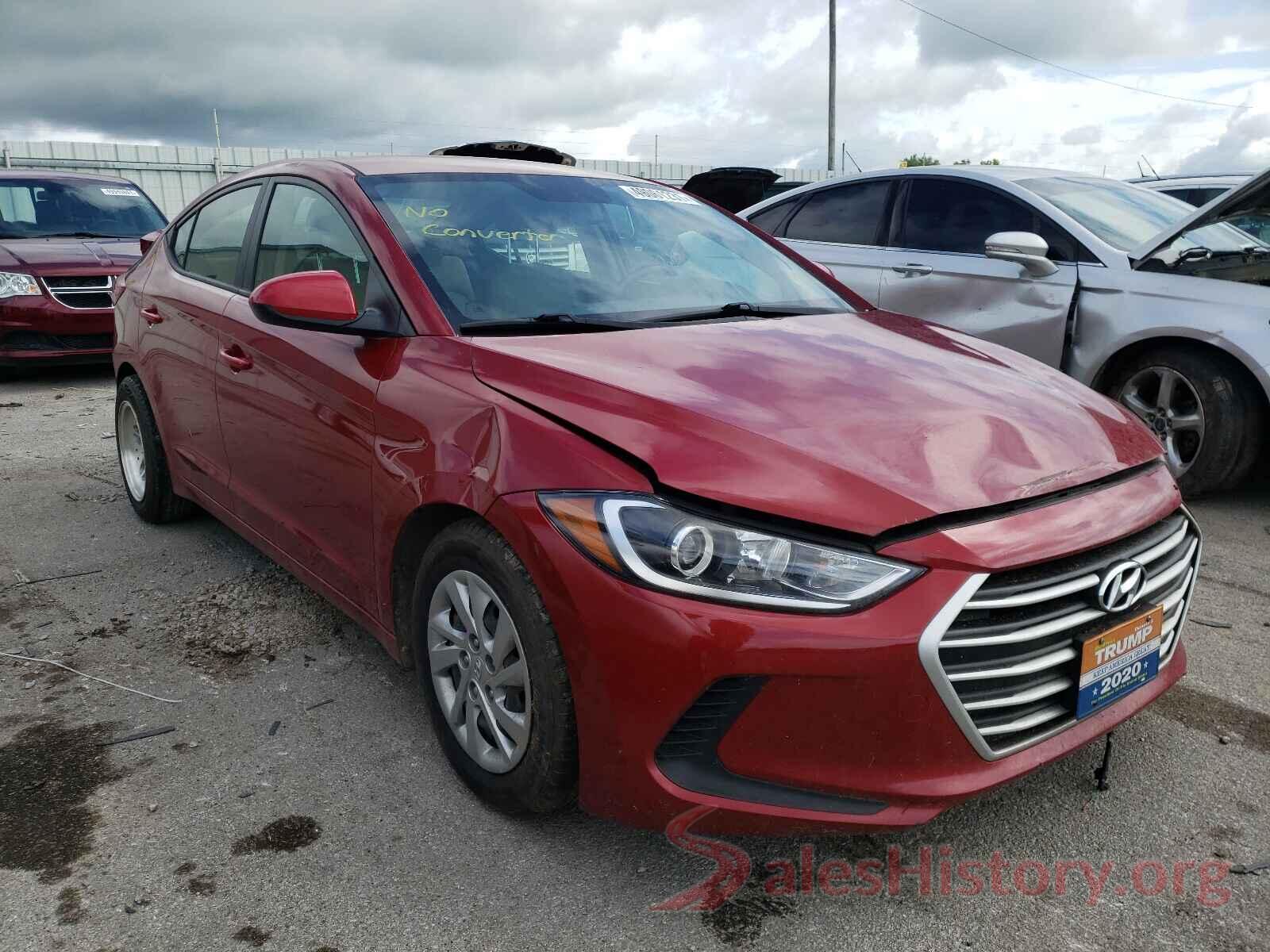 KMHD74LF7HU337477 2017 HYUNDAI ELANTRA