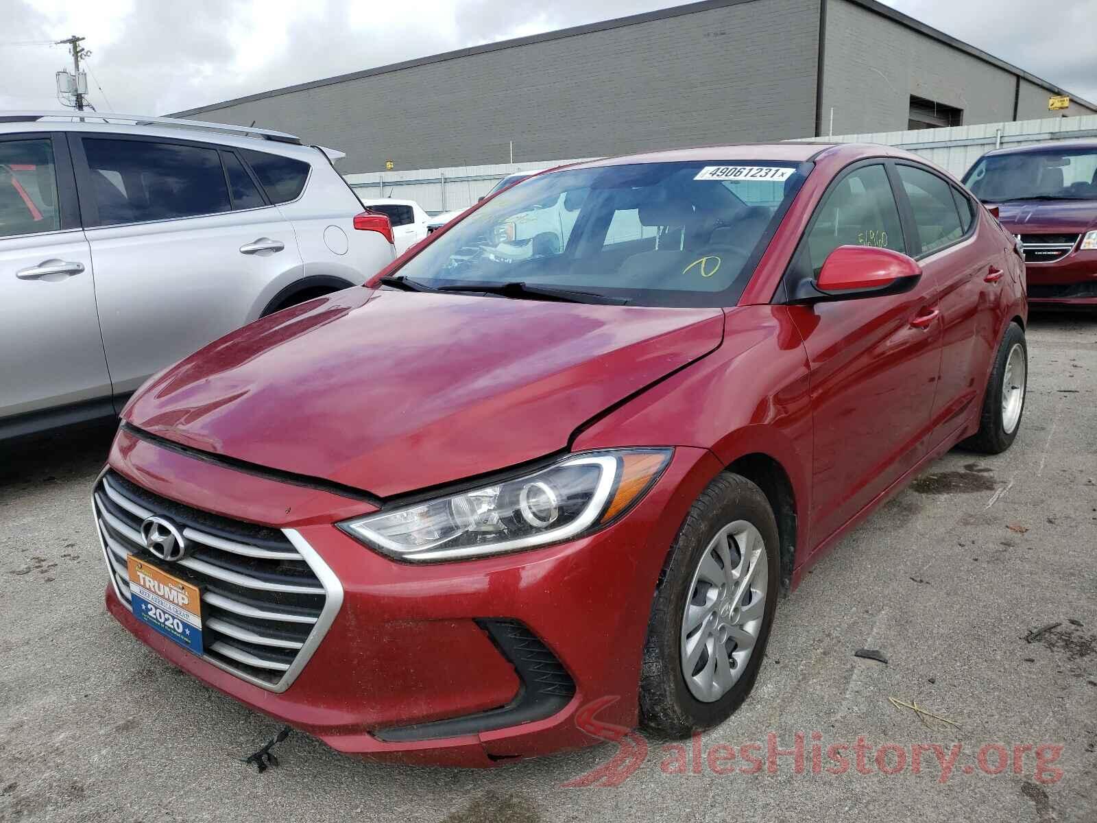 KMHD74LF7HU337477 2017 HYUNDAI ELANTRA