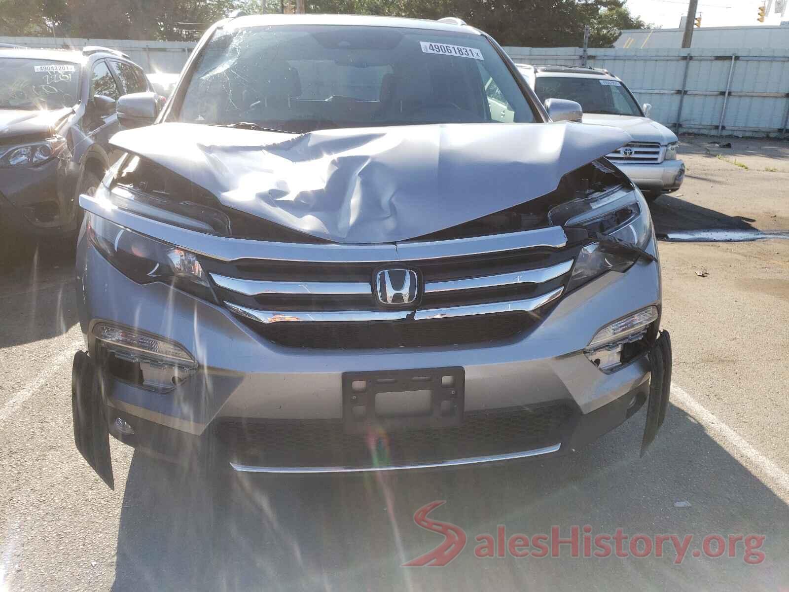 5FNYF6H92GB103763 2016 HONDA PILOT