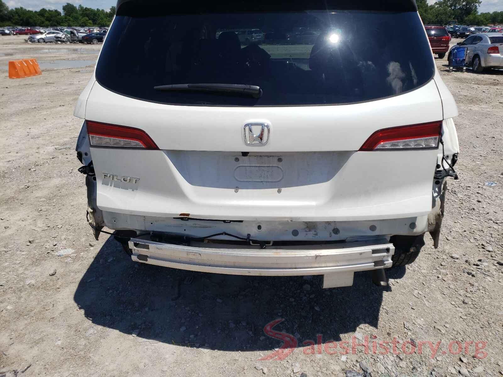 5FNYF5H19KB009926 2019 HONDA PILOT