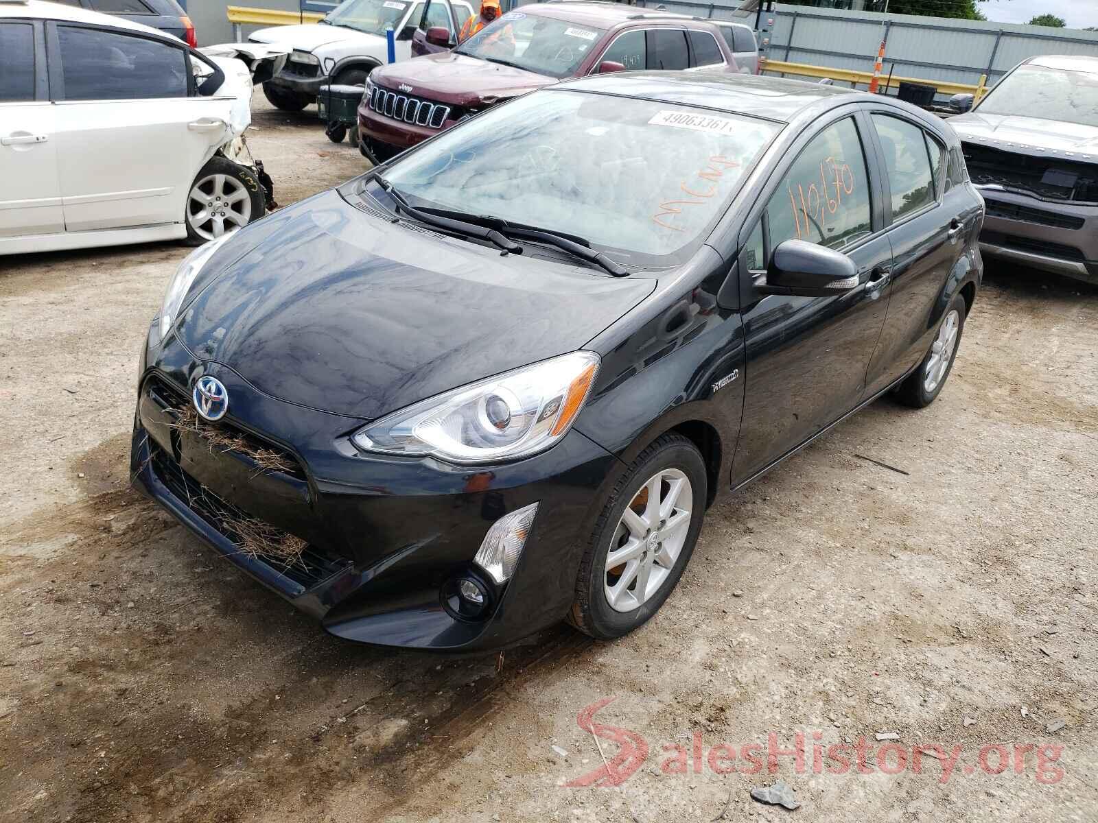 JTDKDTB30G1119290 2016 TOYOTA PRIUS