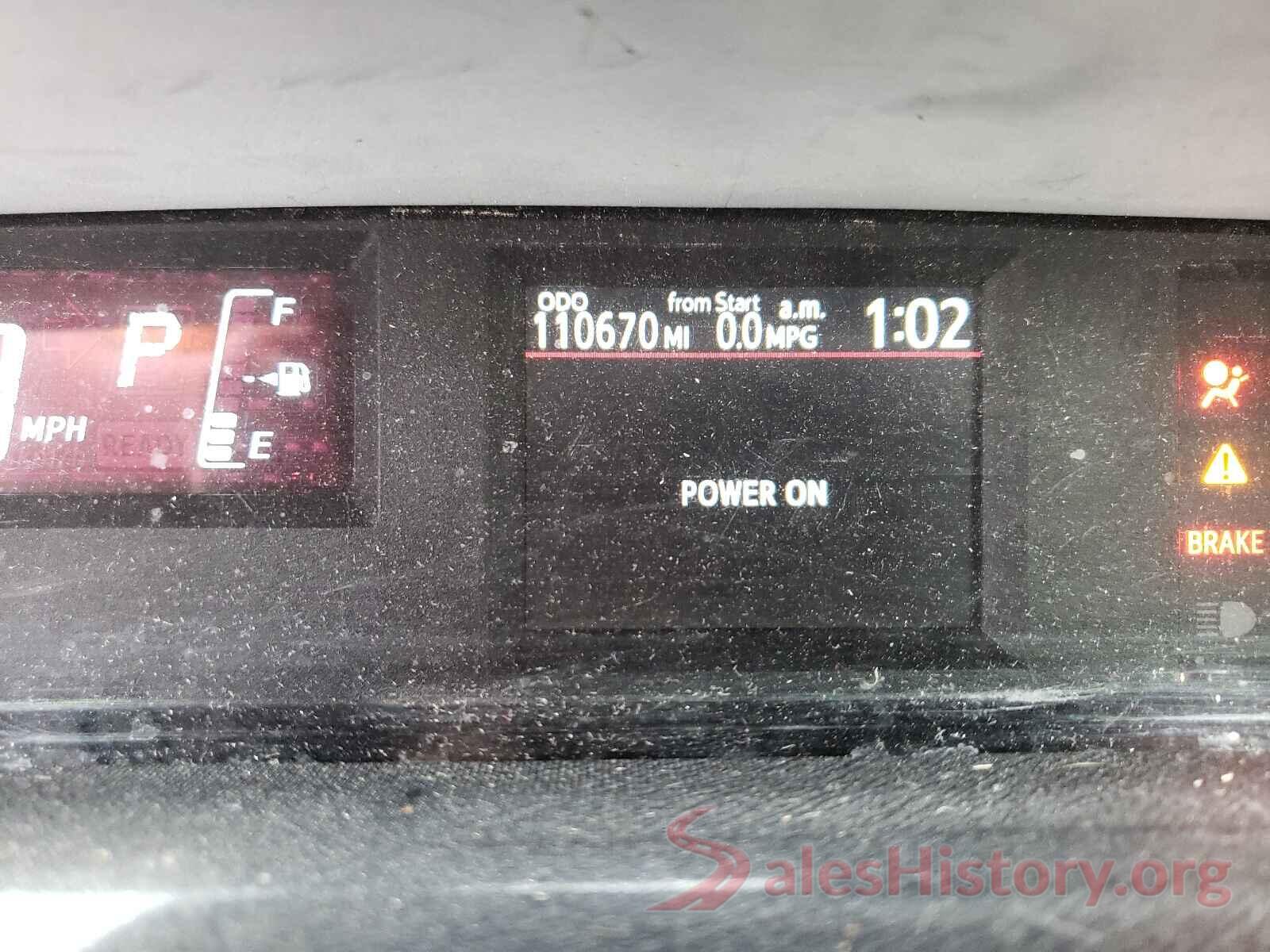 JTDKDTB30G1119290 2016 TOYOTA PRIUS