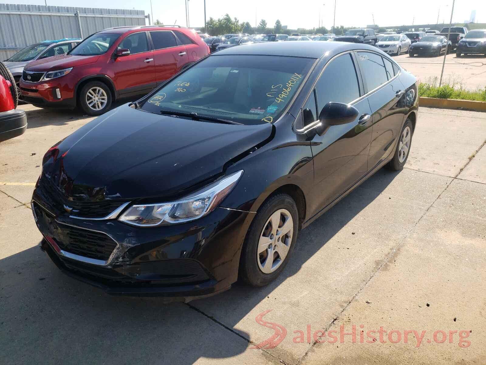 1G1BC5SMXH7177082 2017 CHEVROLET CRUZE