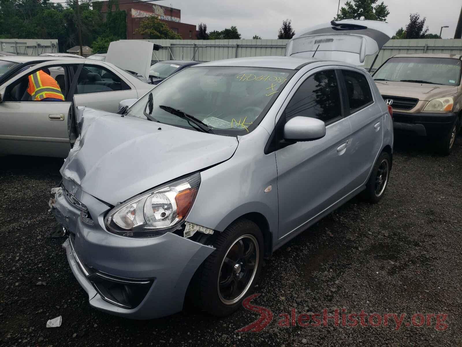 ML32A3HJXKH002589 2019 MITSUBISHI MIRAGE