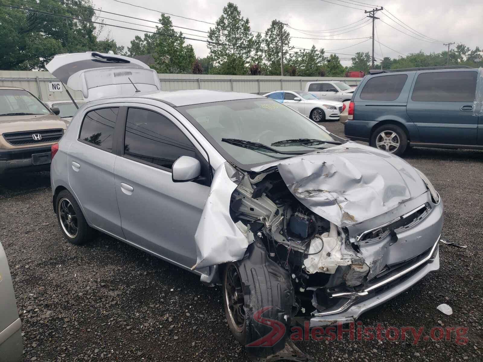 ML32A3HJXKH002589 2019 MITSUBISHI MIRAGE