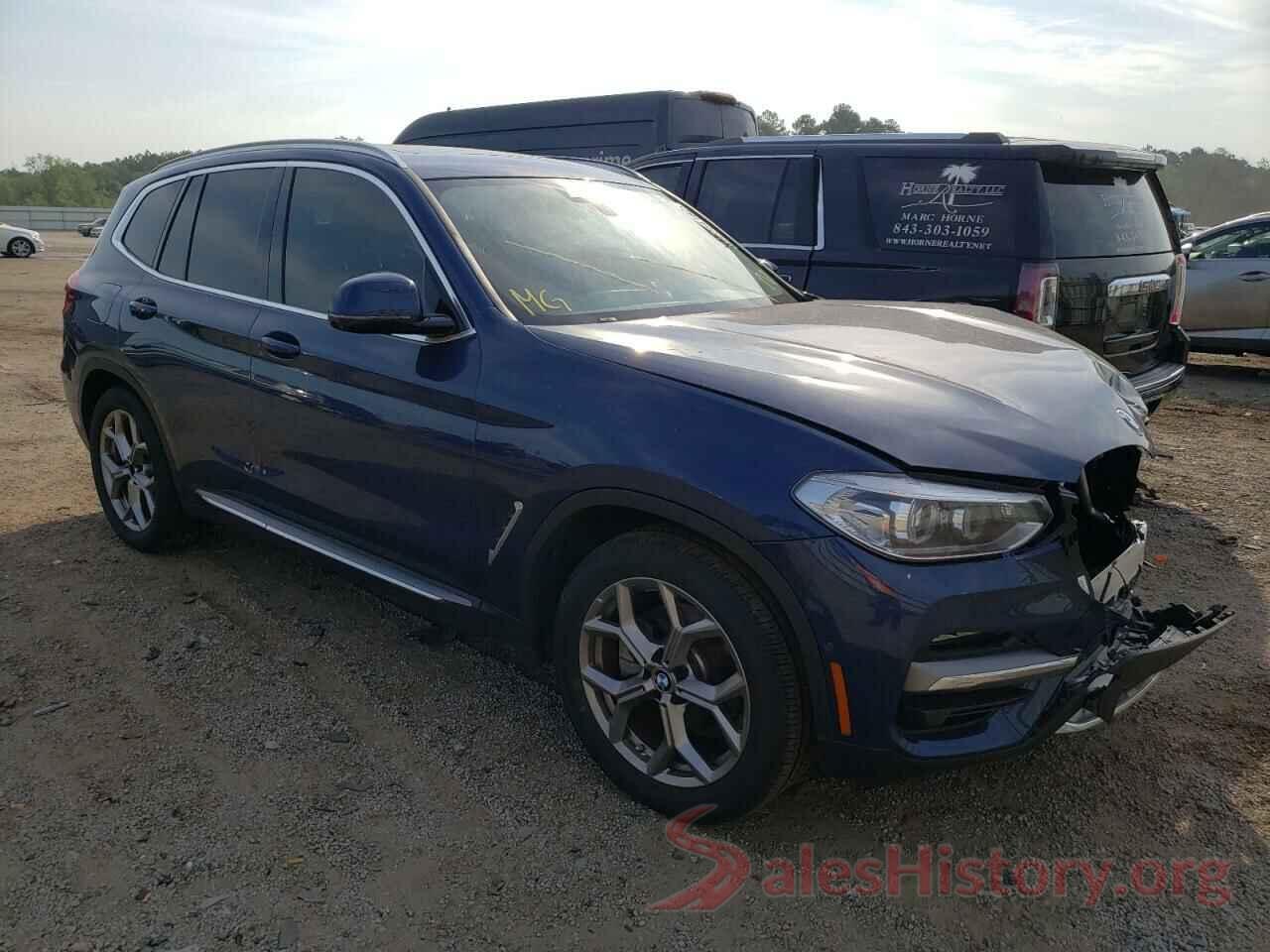 5UXTY3C07L9B95860 2020 BMW X3