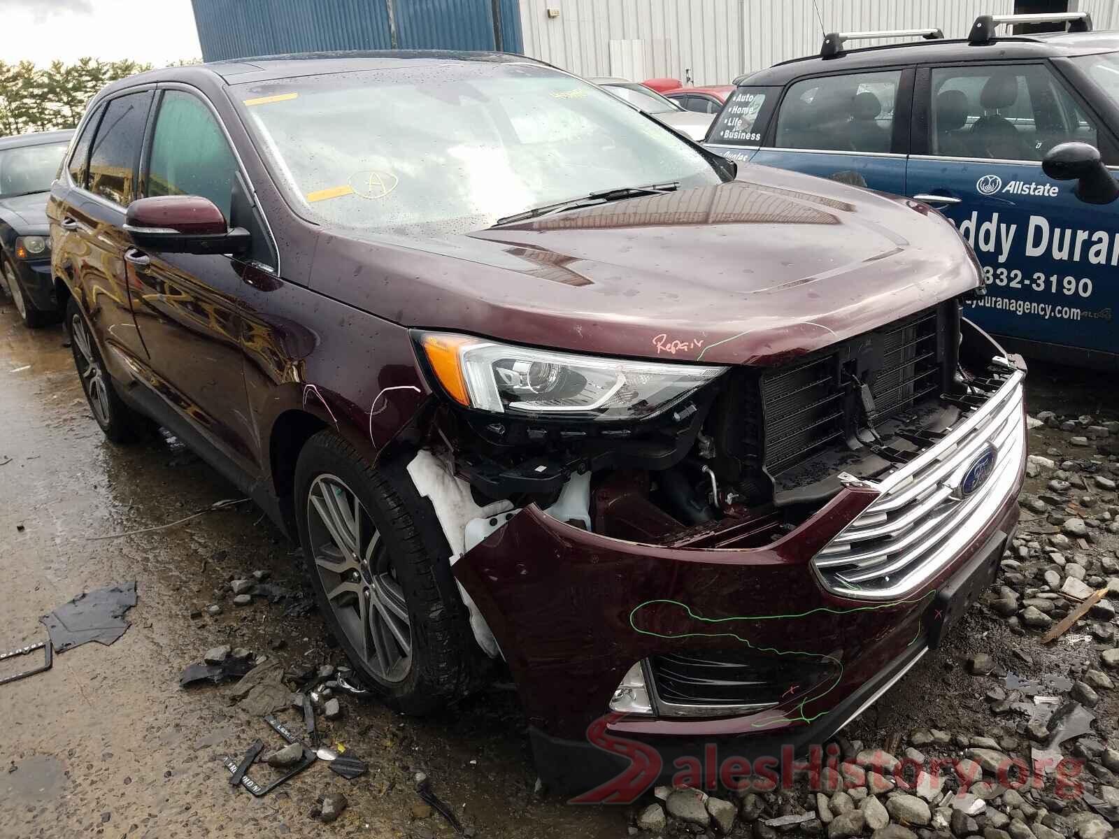 2FMPK4K93KBB44537 2019 FORD EDGE