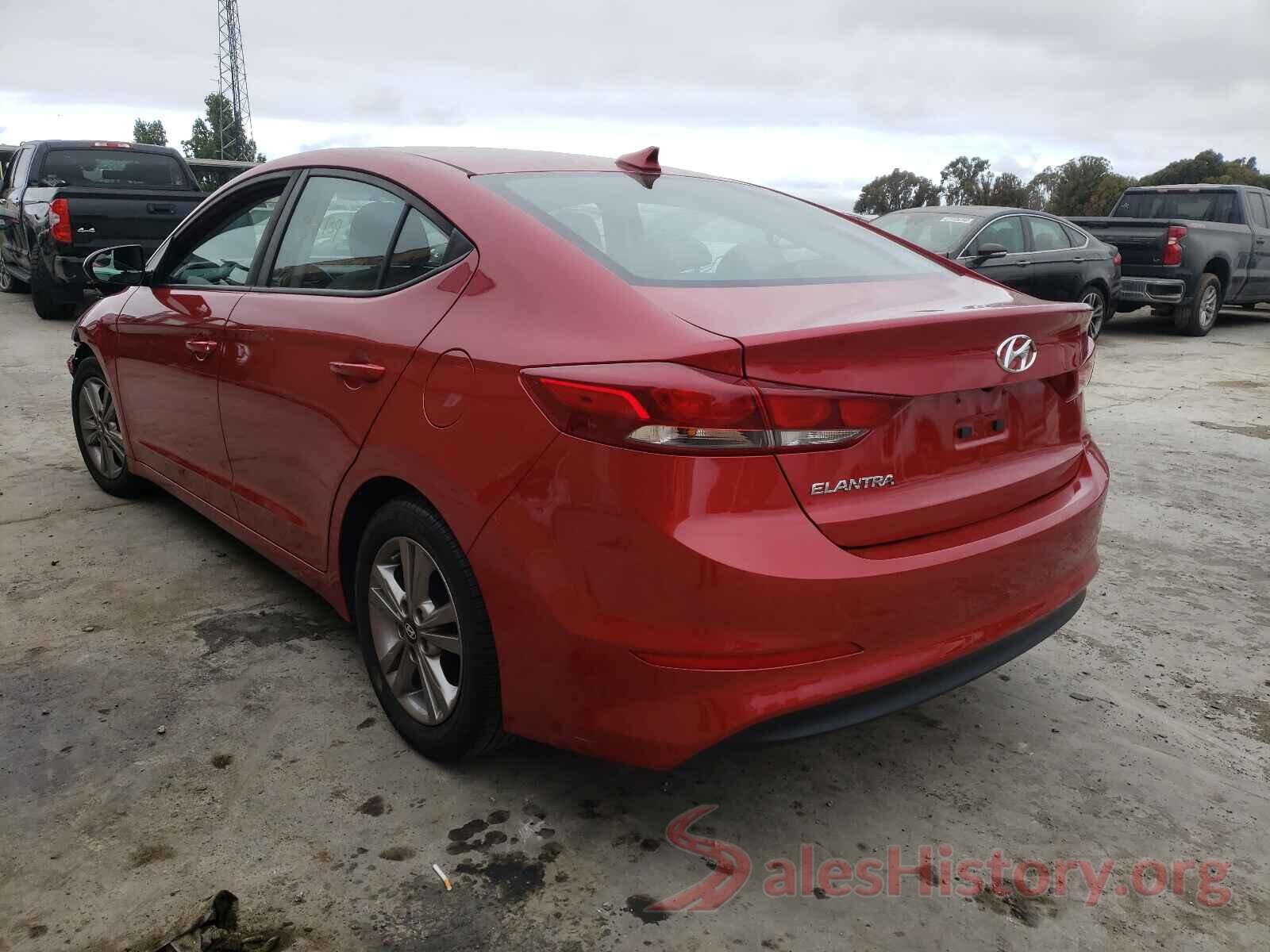 5NPD84LF4HH189820 2017 HYUNDAI ELANTRA