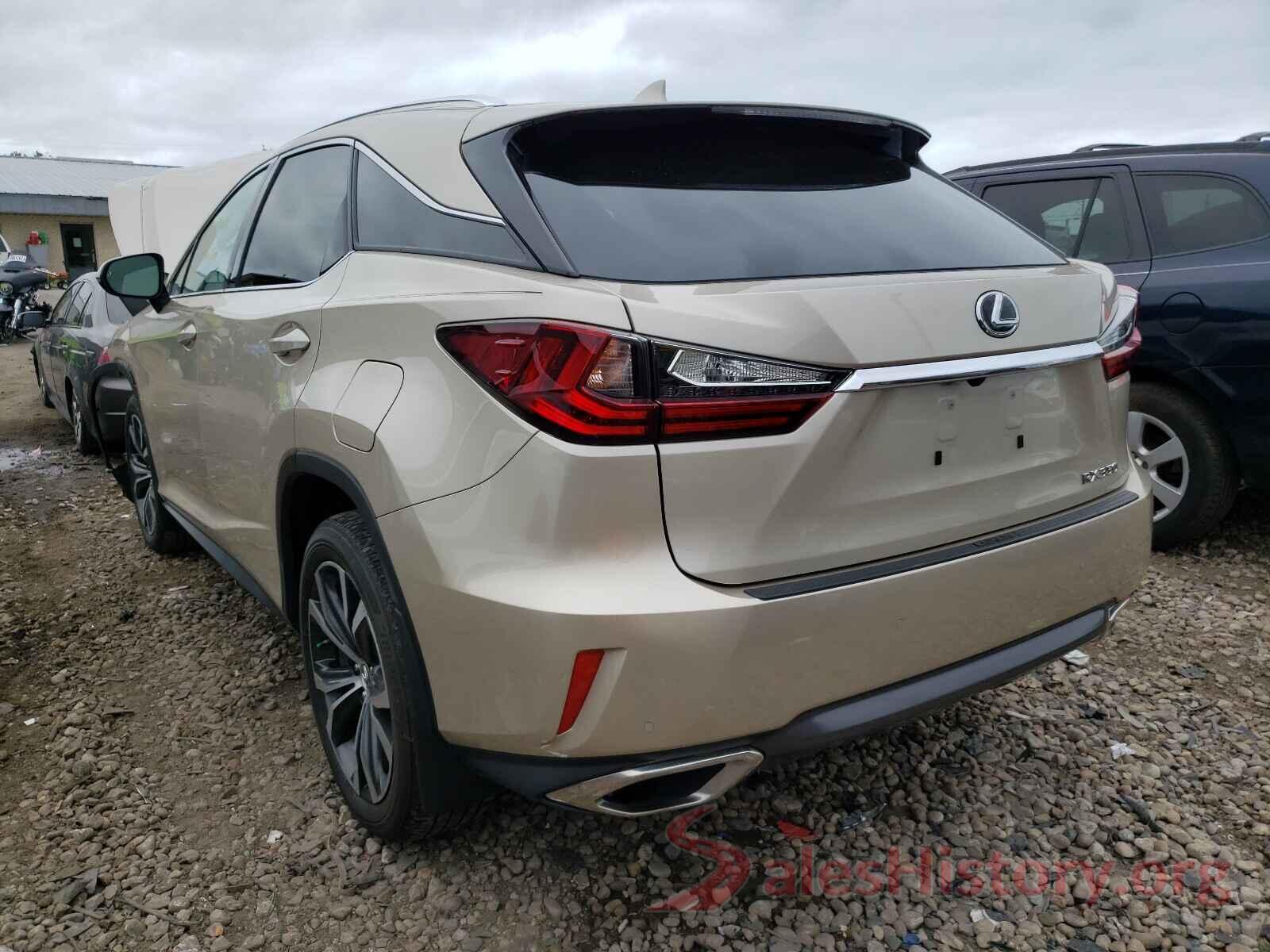 2T2BZMCA0KC168512 2019 LEXUS RX350